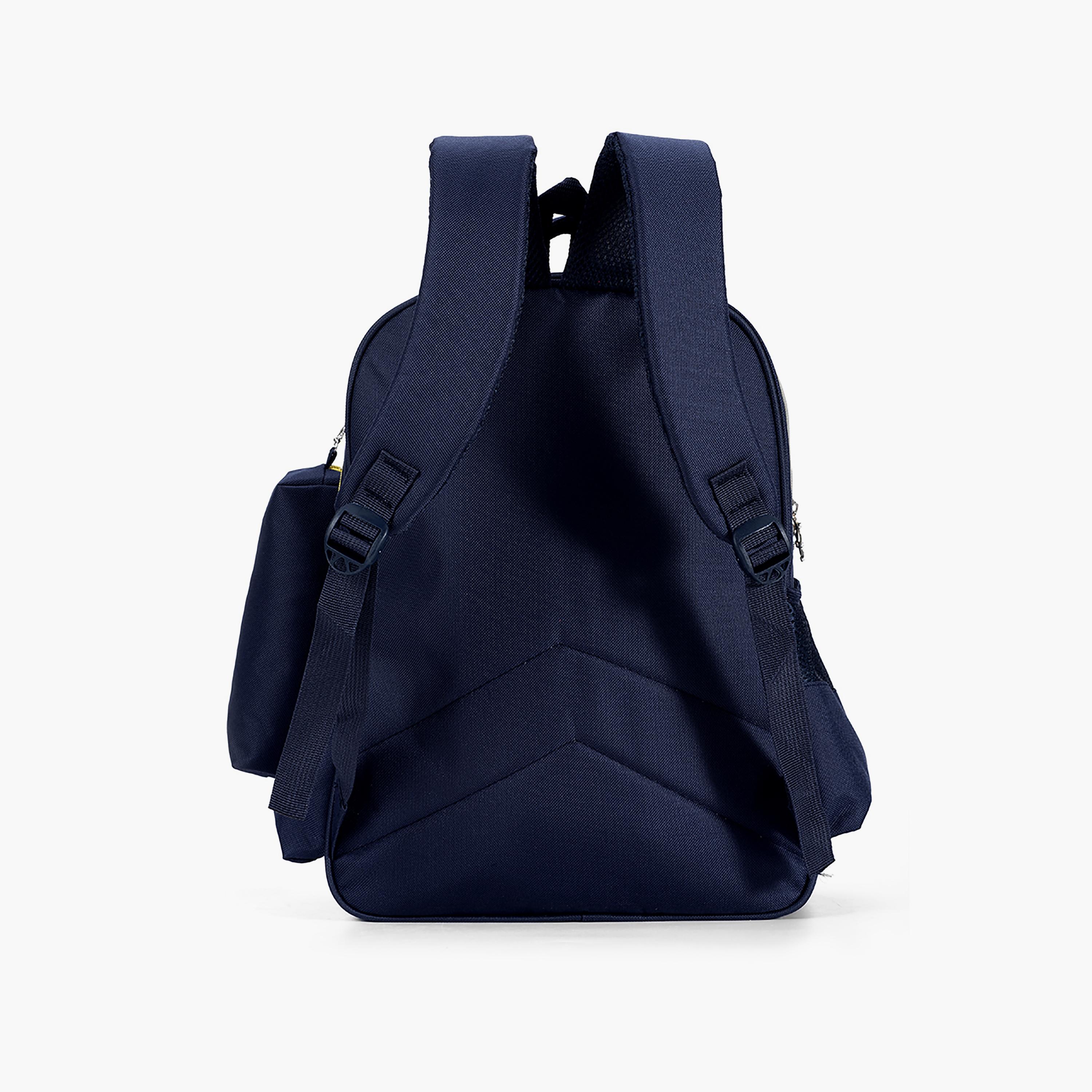 Eazy Kids School Bag Dino W/T Pencil Case - Blue-school-bagsandbackpacks-backpacks-image-4