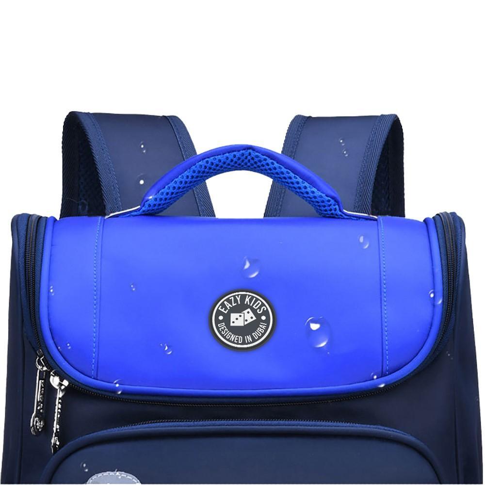 Eazy Kids Ergonomic School Bag - Blue-school-bagsandbackpacks-backpacks-image-4