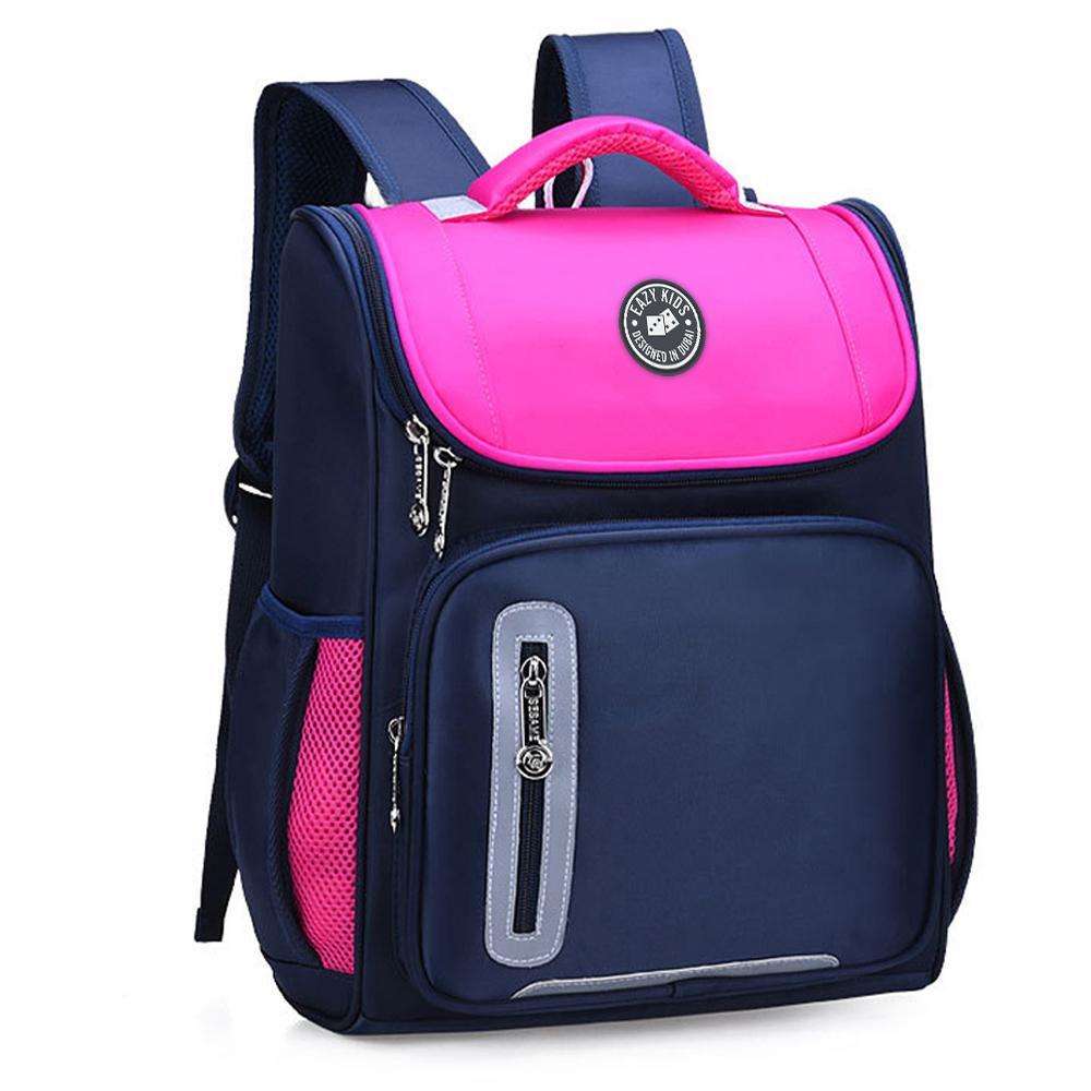 Eazy Kids Ergonomic School Bag - Pink-school-bagsandbackpacks-backpacks-image-2