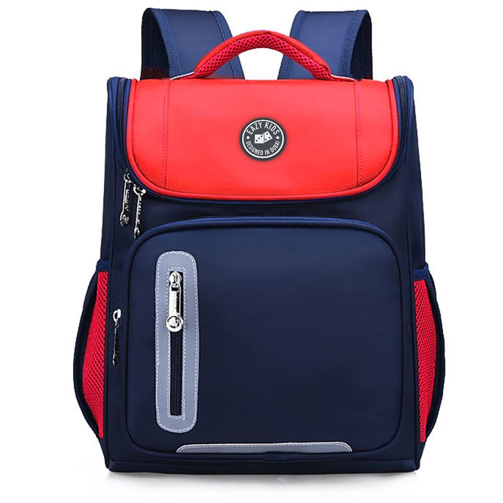 حقيبة المدرسة المريحة من إيزي كيدز - أحمر أزرق-school-bagsandbackpacks-backpacks-image-1