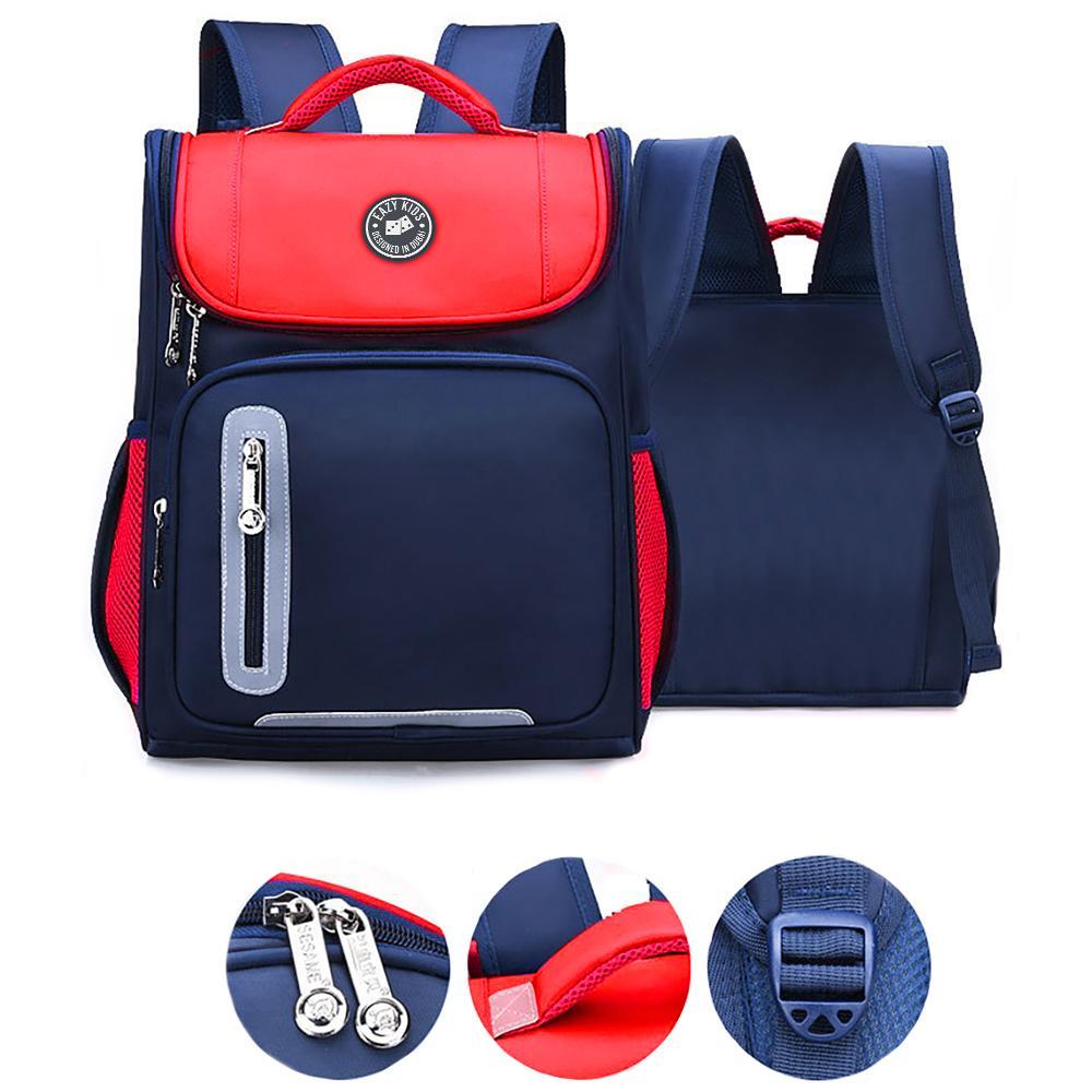 حقيبة المدرسة المريحة من إيزي كيدز - أحمر أزرق-school-bagsandbackpacks-backpacks-image-3