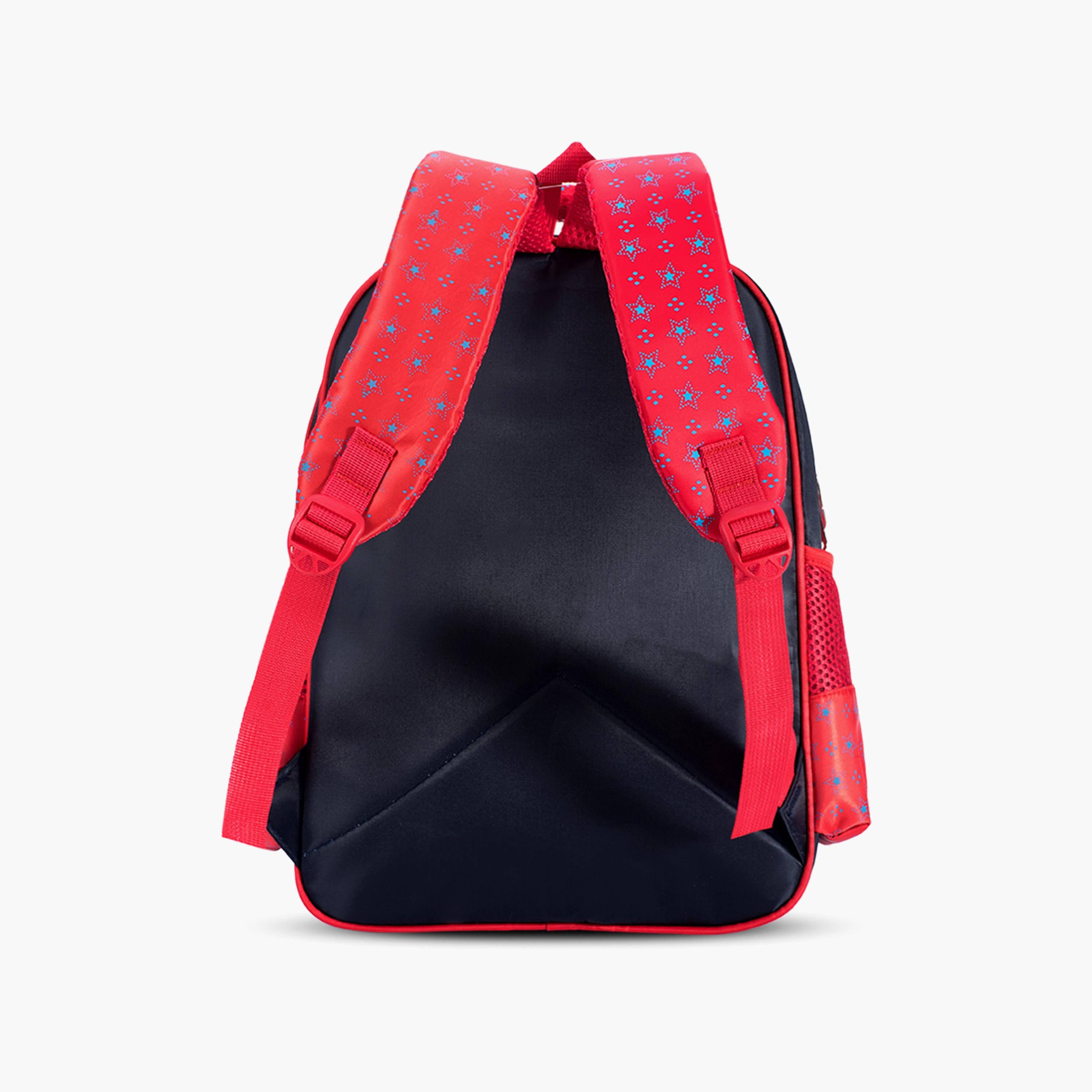 Eazy Kids Astronaut School Bag - Red-school-bagsandbackpacks-backpacks-image-4