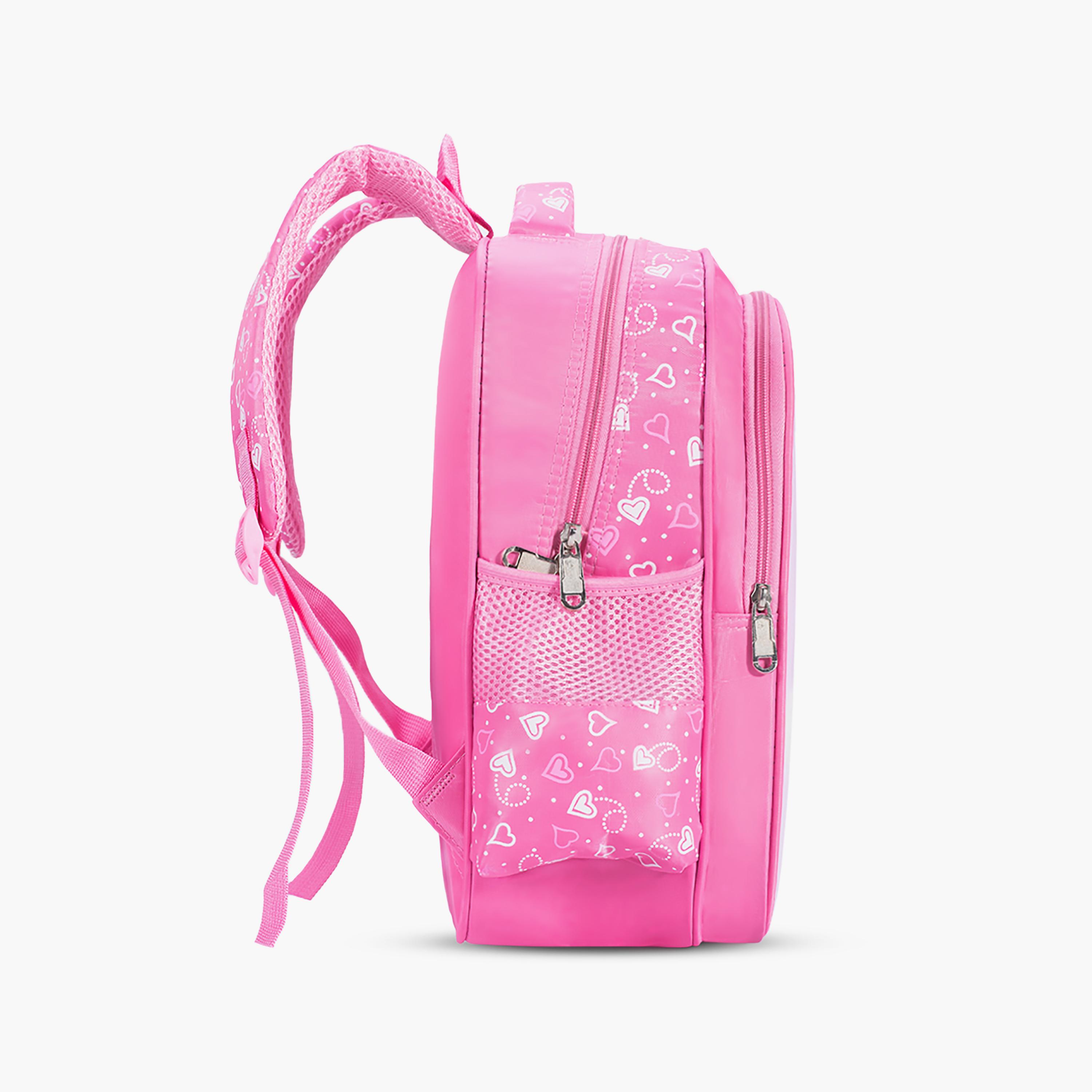 Eazy Kids Princess Unicorn School Bag - Pink-school-bagsandbackpacks-backpacks-image-4