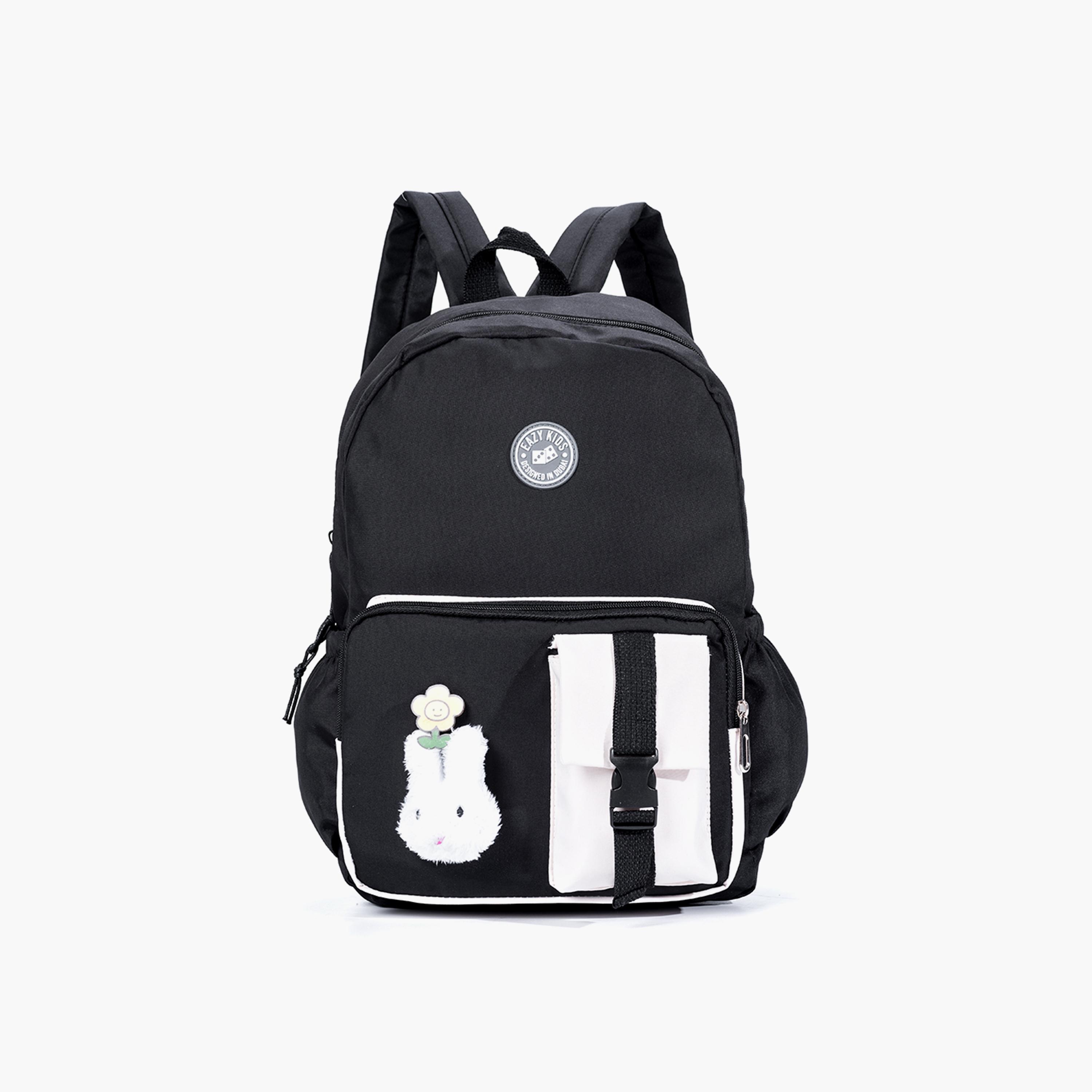 Eazy Kids Vogue School Bag - Black-school-bagsandbackpacks-backpacks-image-1