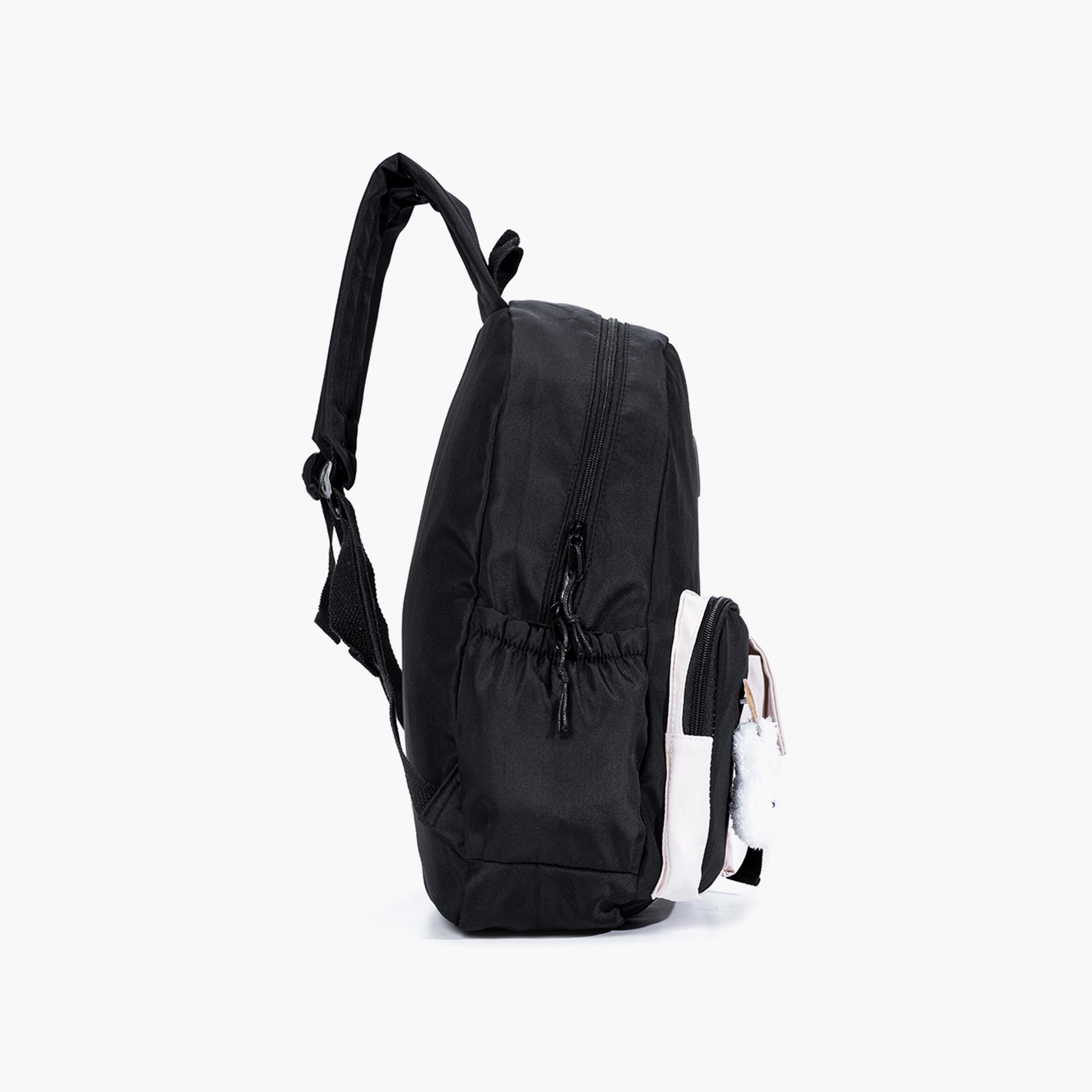 Eazy Kids Vogue School Bag - Black-school-bagsandbackpacks-backpacks-image-5