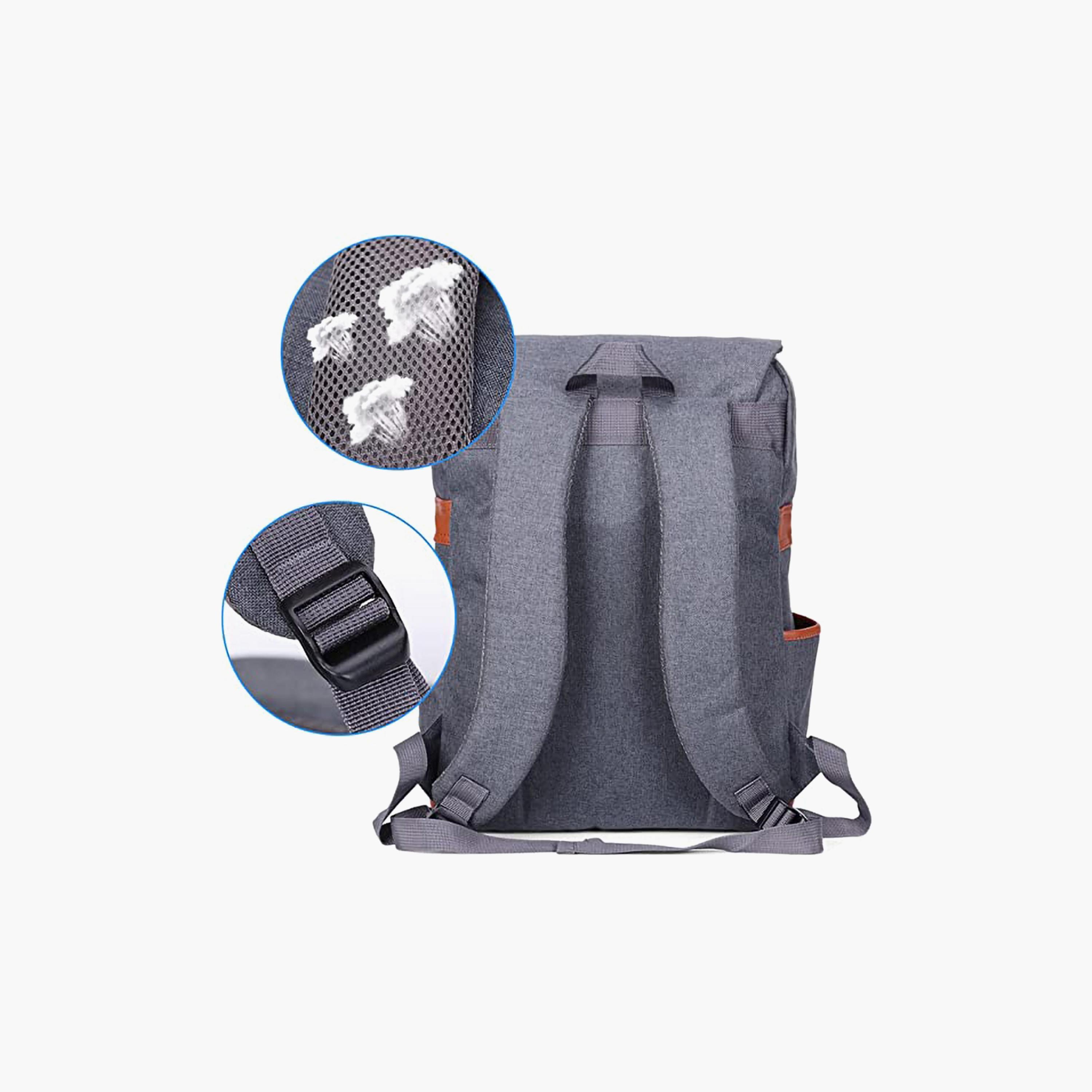 حقيبة مدرسة من إيزي كيدز - رمادي-school-bagsandbackpacks-backpacks-image-3