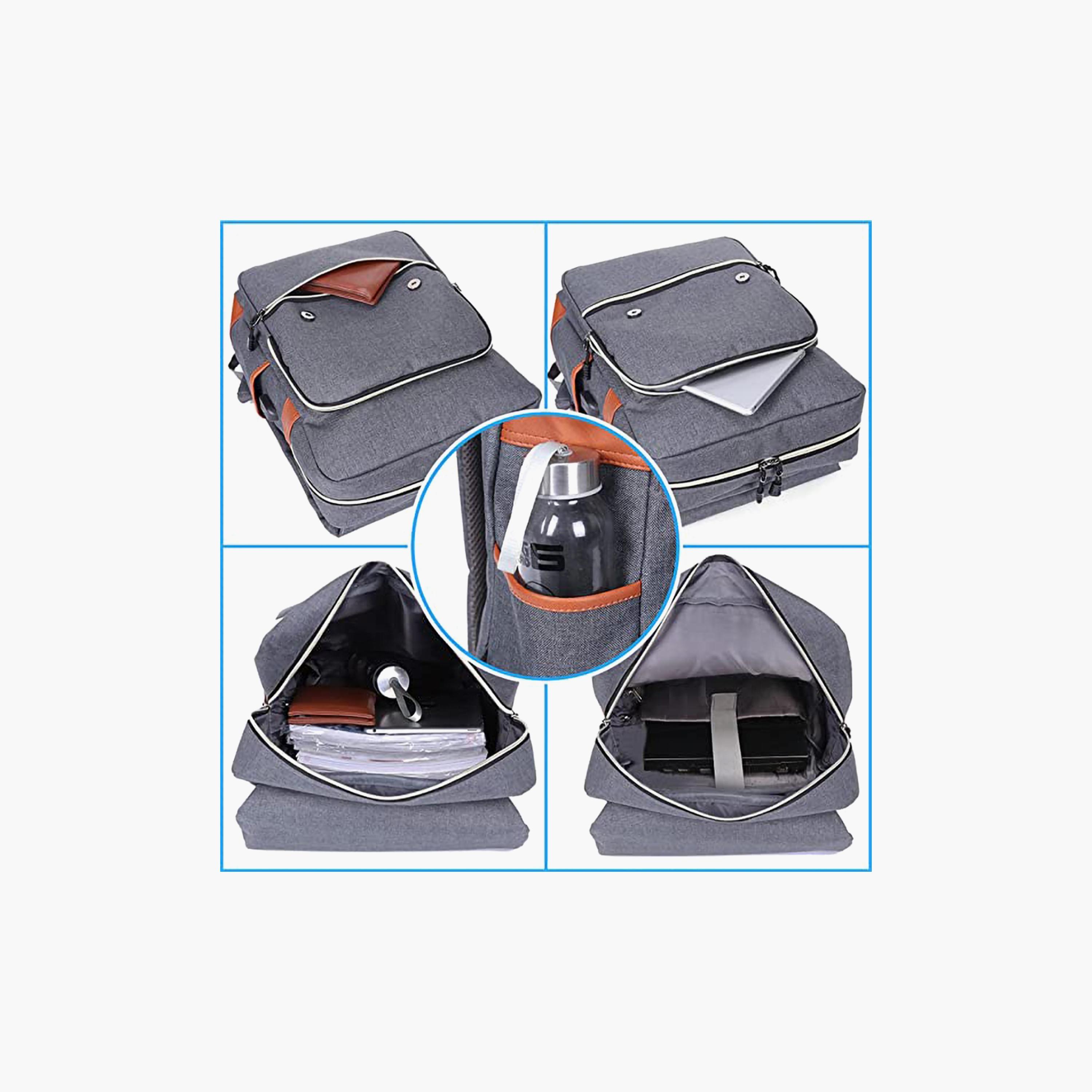 حقيبة مدرسة من إيزي كيدز - رمادي-school-bagsandbackpacks-backpacks-image-4