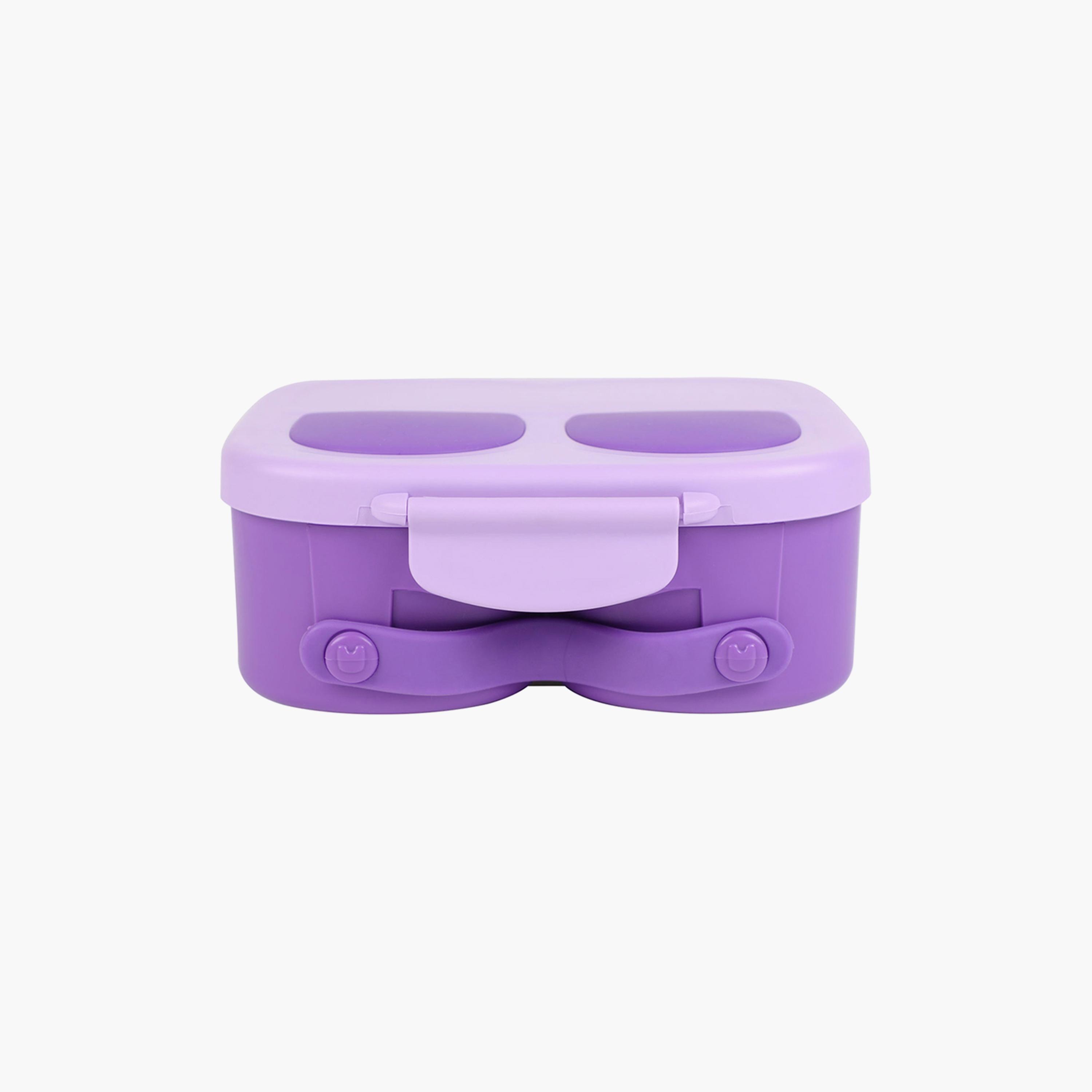 Eazy Kids Bento Lunch Box with Handle - Purple-school-lunchessentials-lunchboxes-image-3
