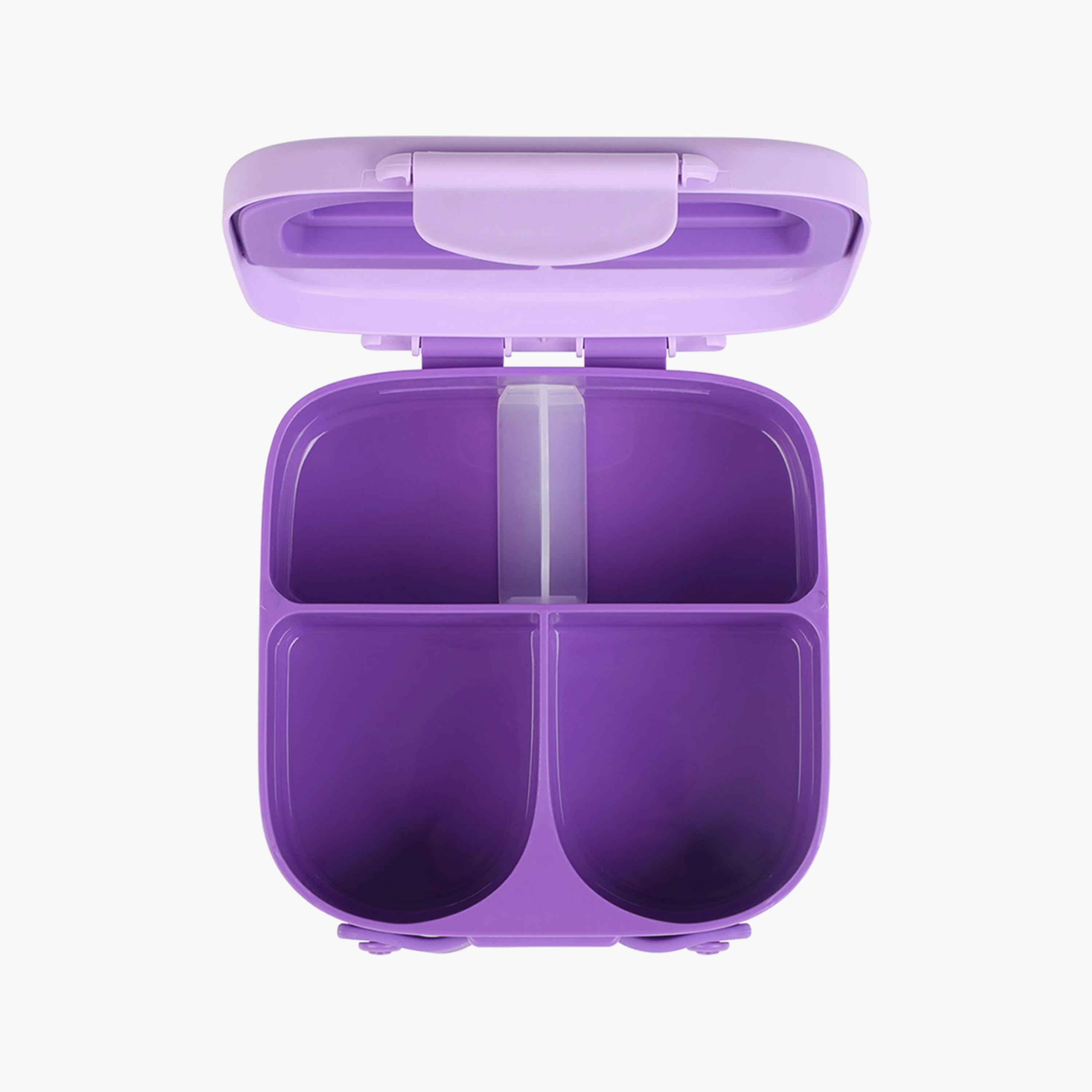 Eazy Kids Bento Lunch Box with Handle - Purple-school-lunchessentials-lunchboxes-image-4