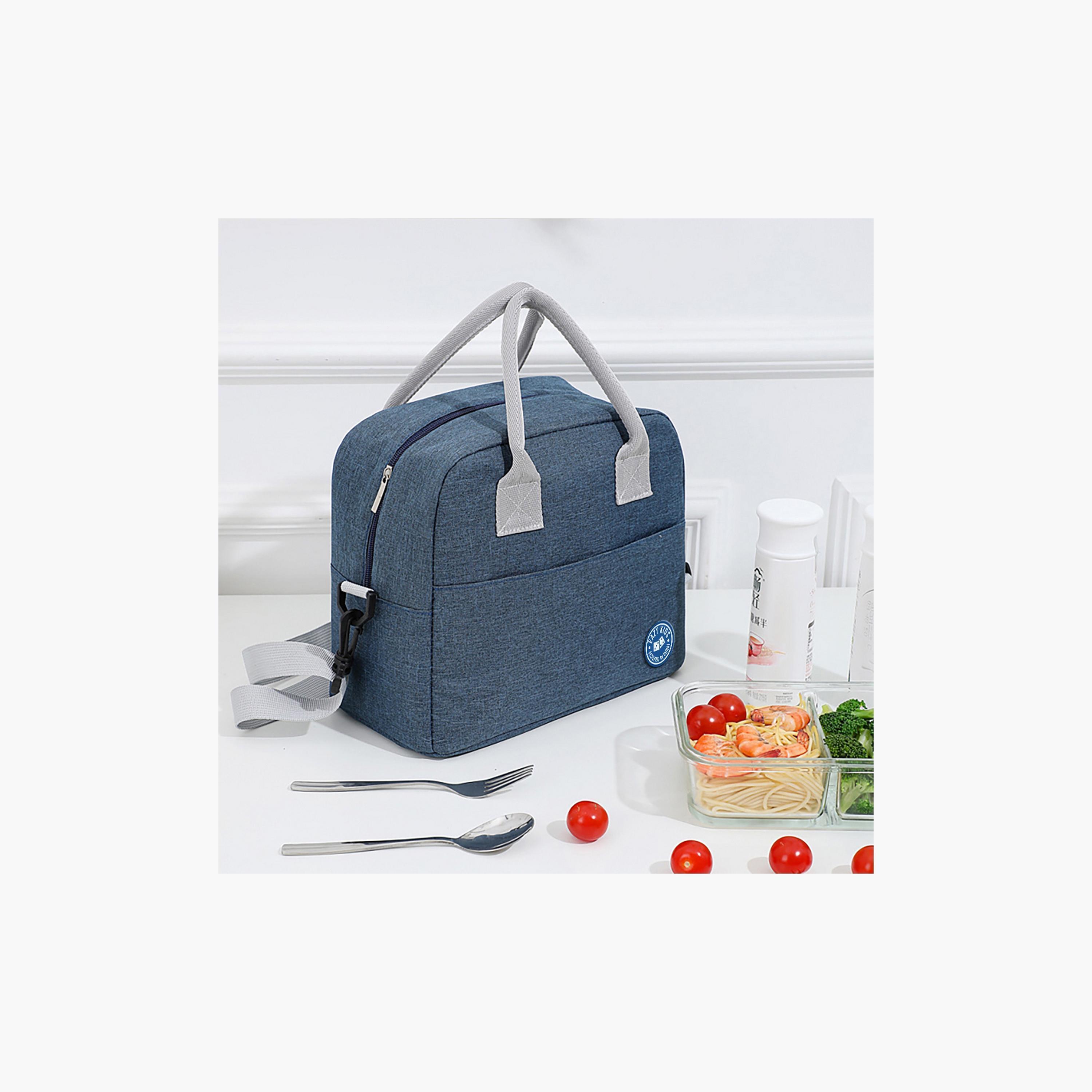 مجموعة علب بينتو من إيزي كيدز مع حقيبة غداء معزولة - أزرق القرش السوبر-school-lunchessentials-lunchboxes-image-2