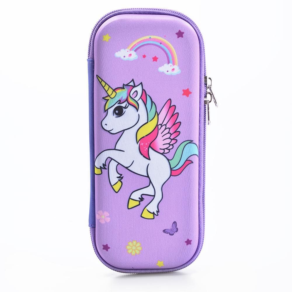 Eazy Kids 3D Pencil Case-Unicorn-school-stationery-pencilcases-image-1