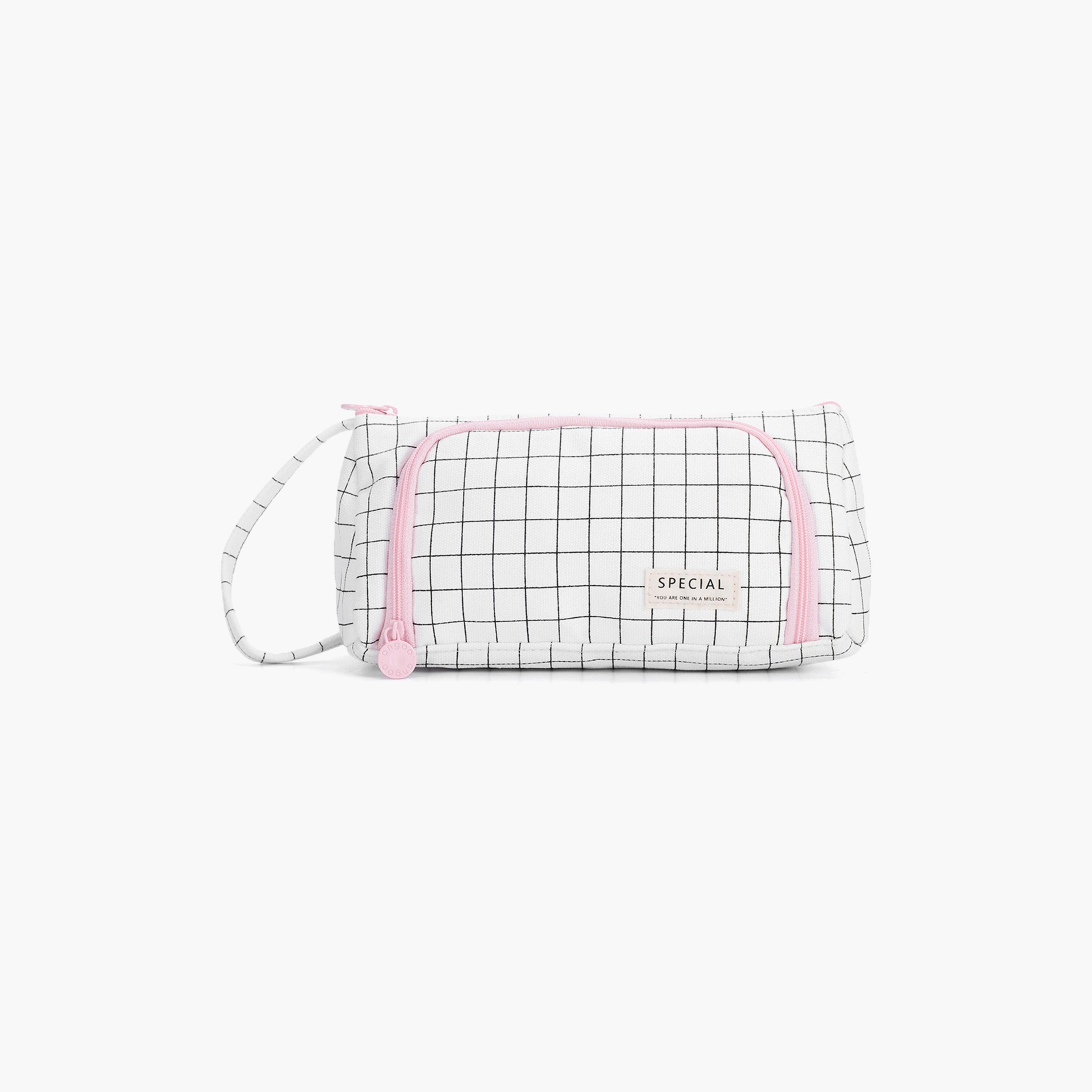 مقلمة من إيزي كيدز - أبيض-school-stationery-pencilcases-image-3