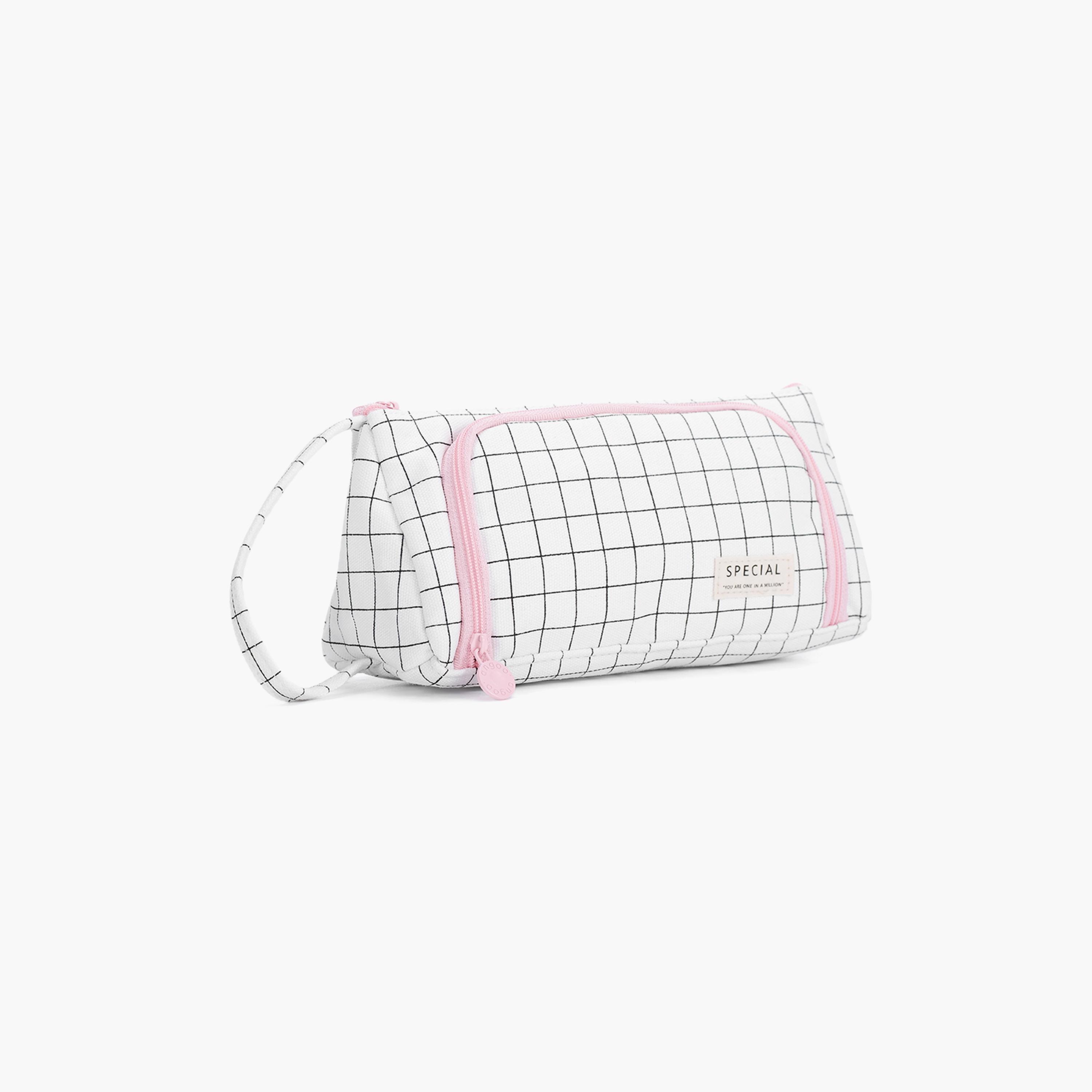 مقلمة من إيزي كيدز - أبيض-school-stationery-pencilcases-image-4