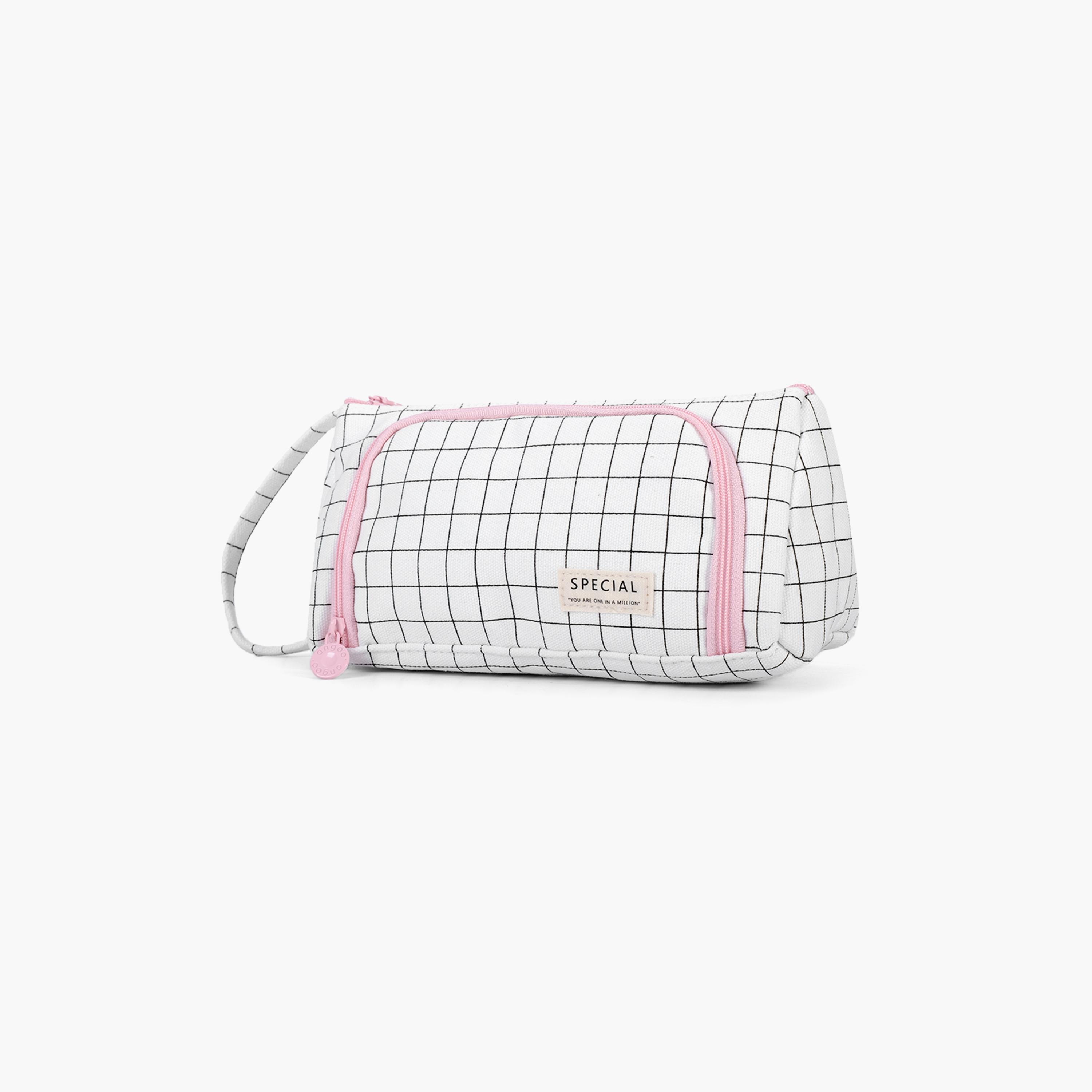 مقلمة من إيزي كيدز - أبيض-school-stationery-pencilcases-image-5
