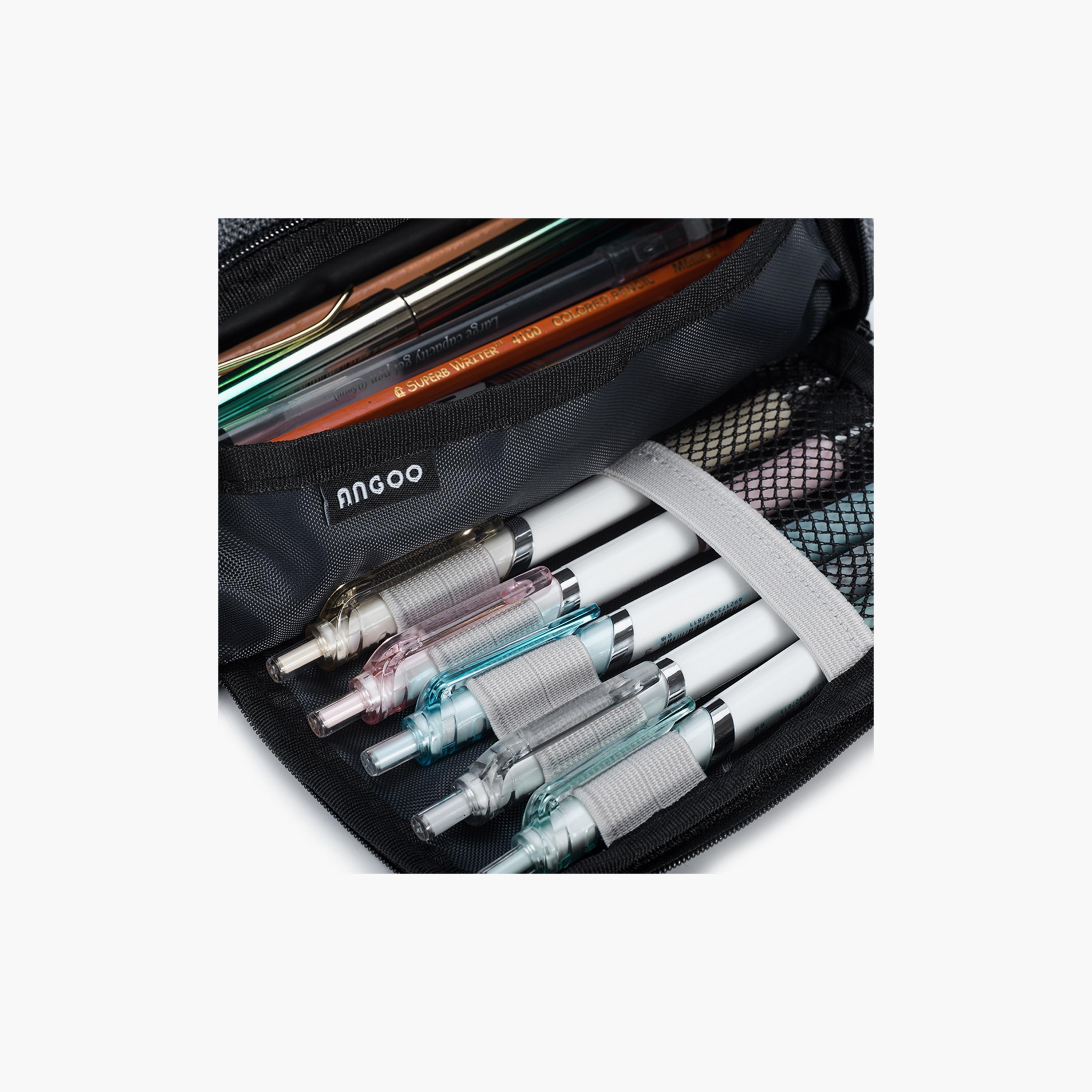 Eazy Kids Pencil Bag - Grey-school-stationery-pencilcases-image-4