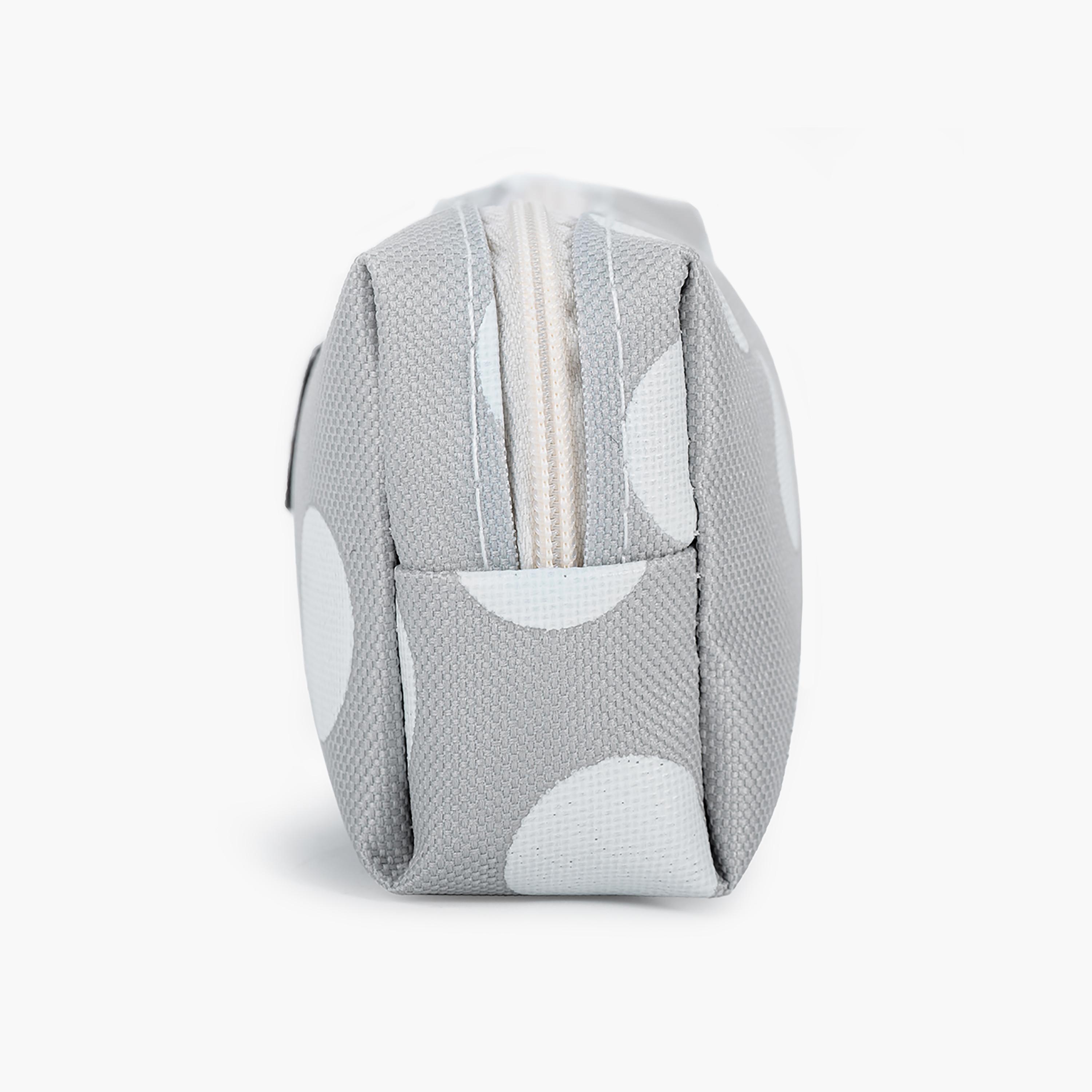 Eazy Kids Pencil Pouch - Polka White-school-stationery-pencilcases-image-4