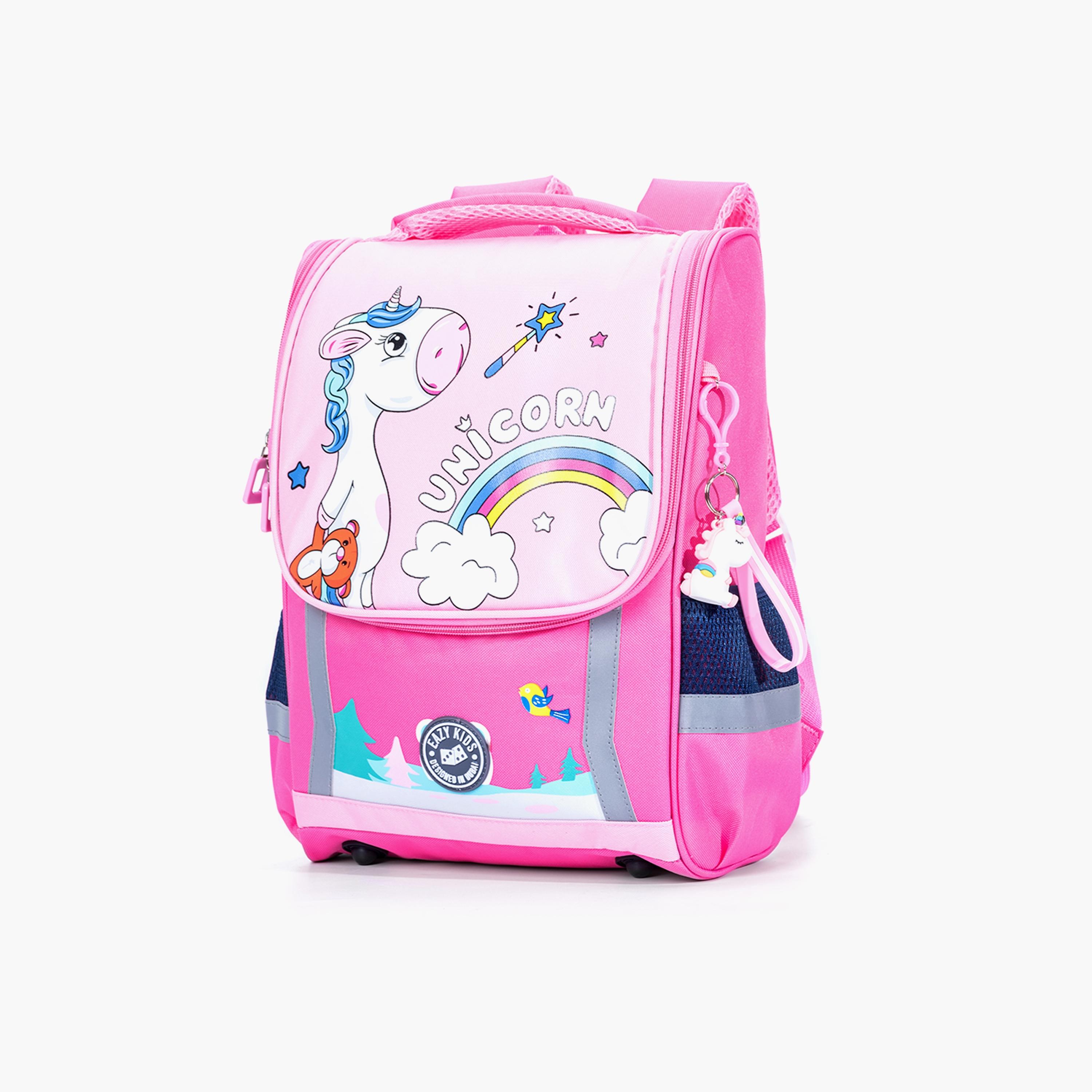 Eazy Kids School Bag Unicorn - Princess Pink-school-bagsandbackpacks-backpacks-image-2