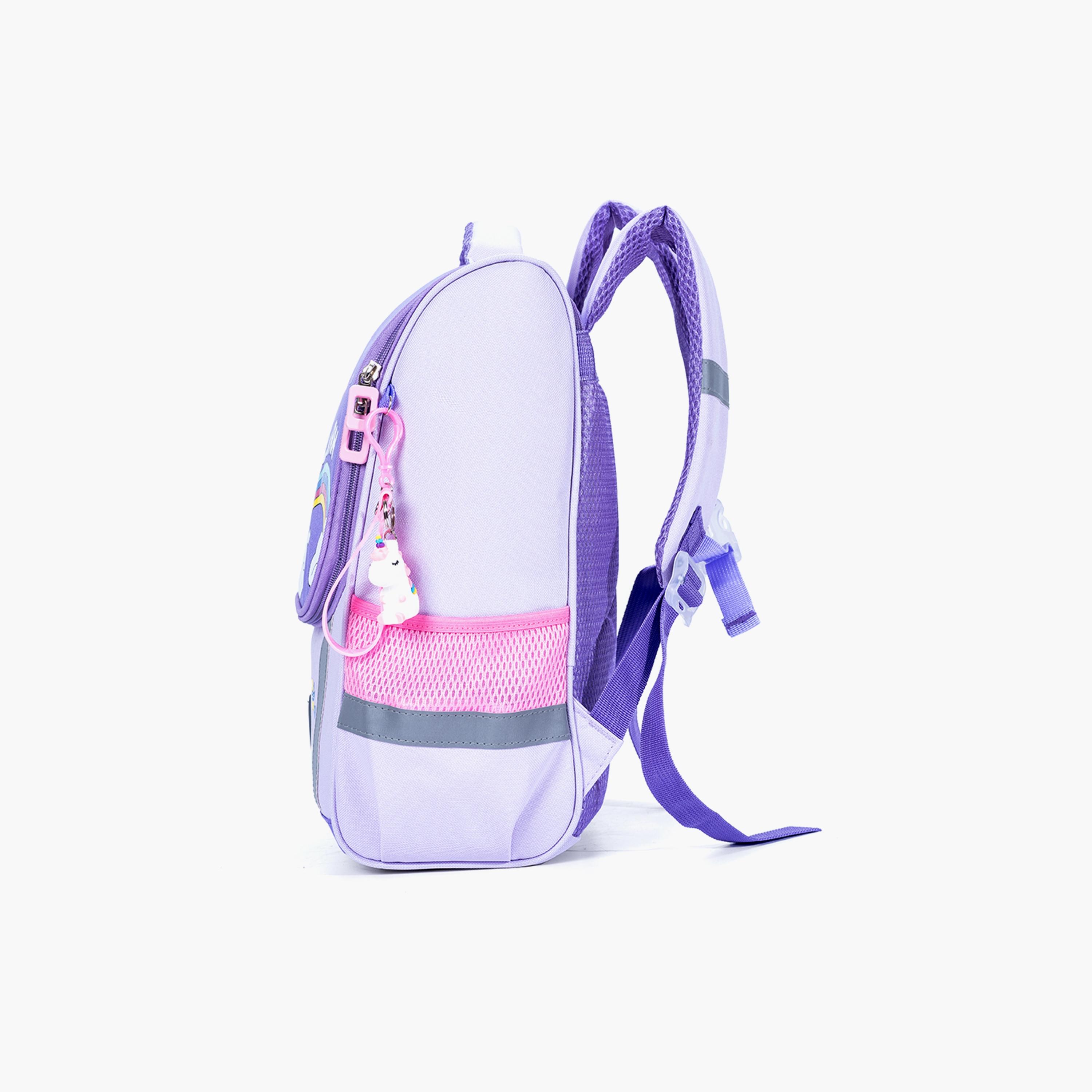 حقيبة وحيد القرن المدرسية من إيزي كيدز - بنفسجي الأمراء-school-bagsandbackpacks-backpacks-image-3