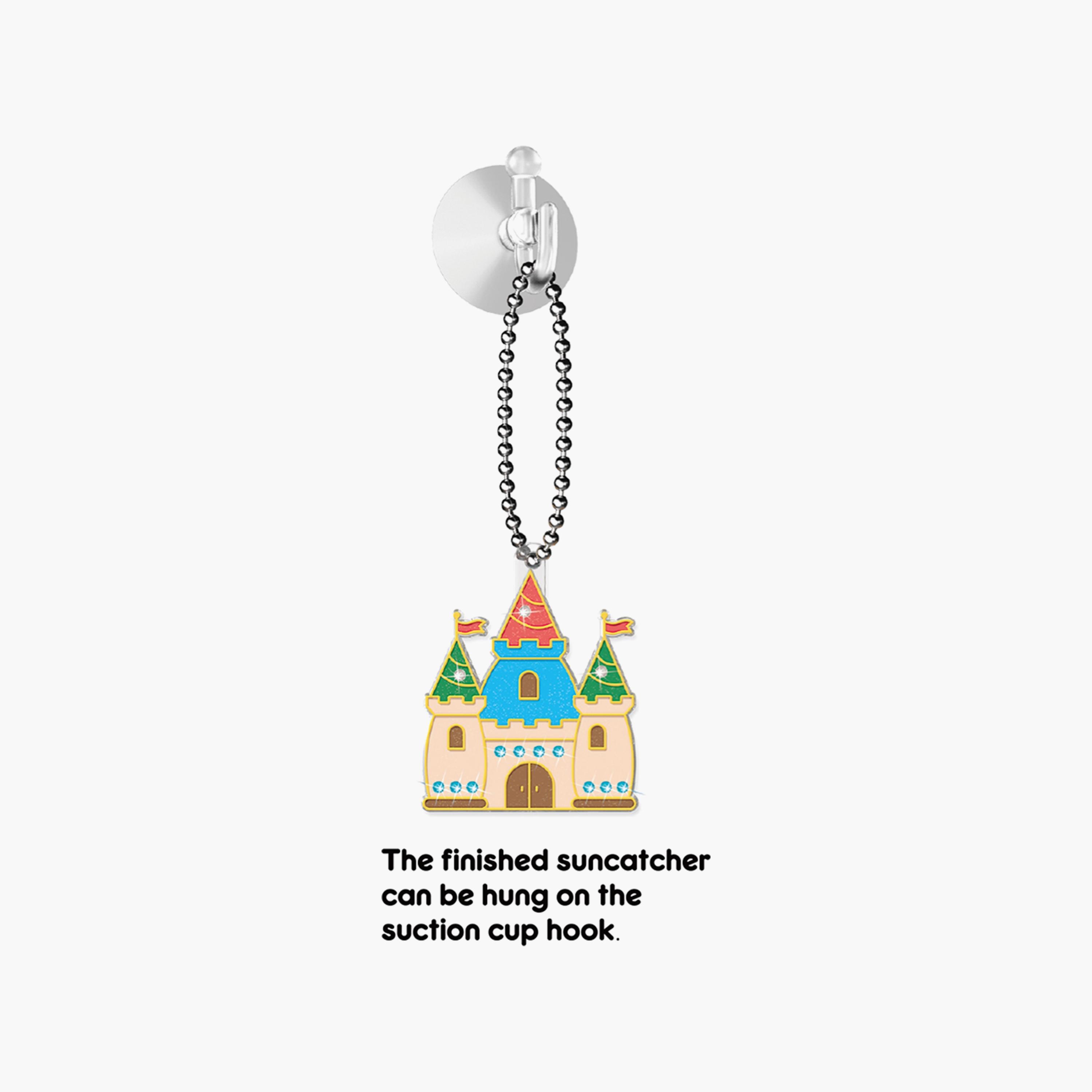 Eazy Kids Diy Kids Art & Craft Crystal Pendant Making & Coloring Set XL- Princess-school-artsandcrafts-image-5