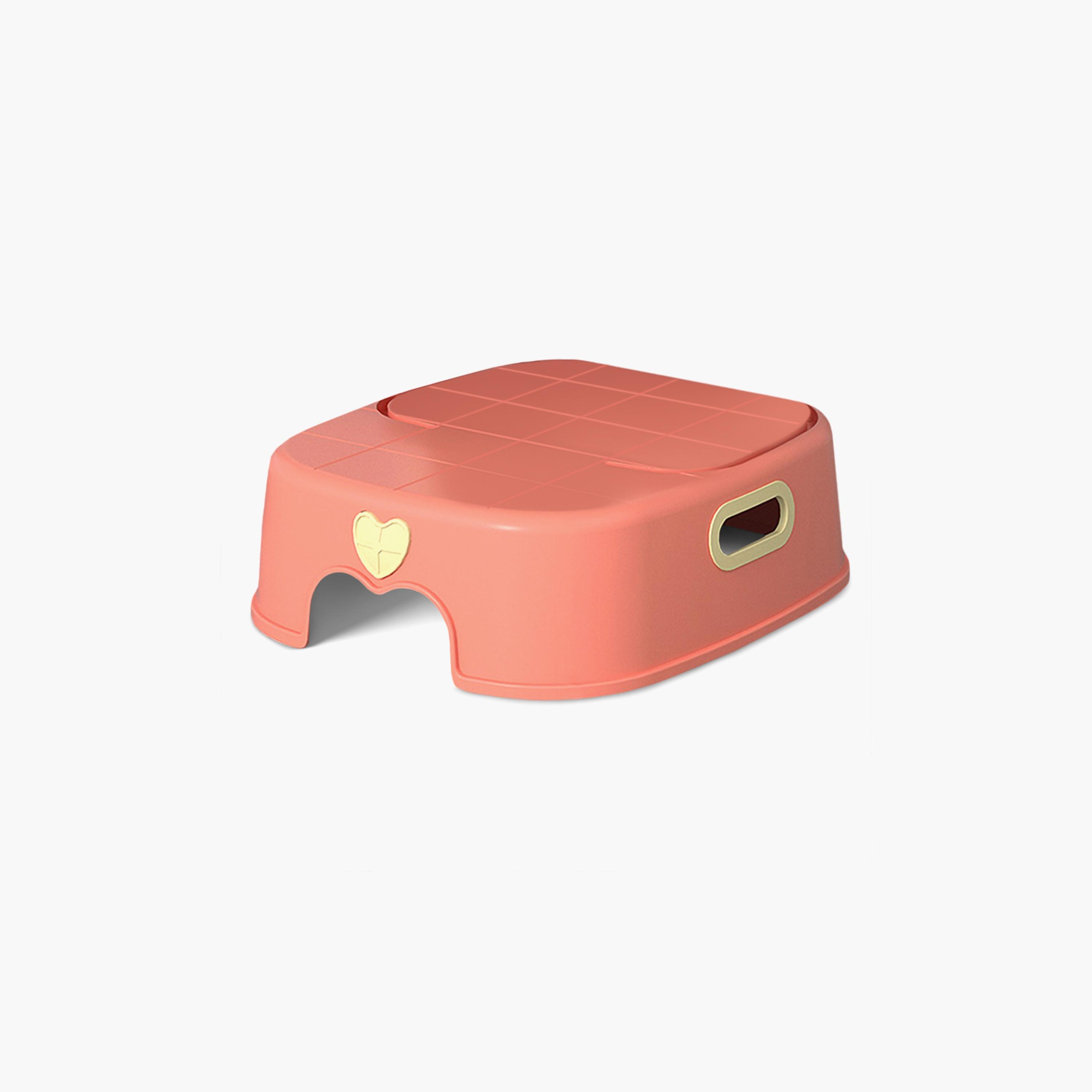 Eazy Kids 2-In-1 Step Stool-Pink-baby-diapering-pottytraining-image-5