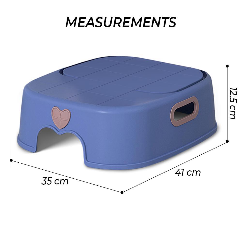 Eazy Kids 2-In-1 Step Stool - Blue-baby-diapering-pottytraining-image-10