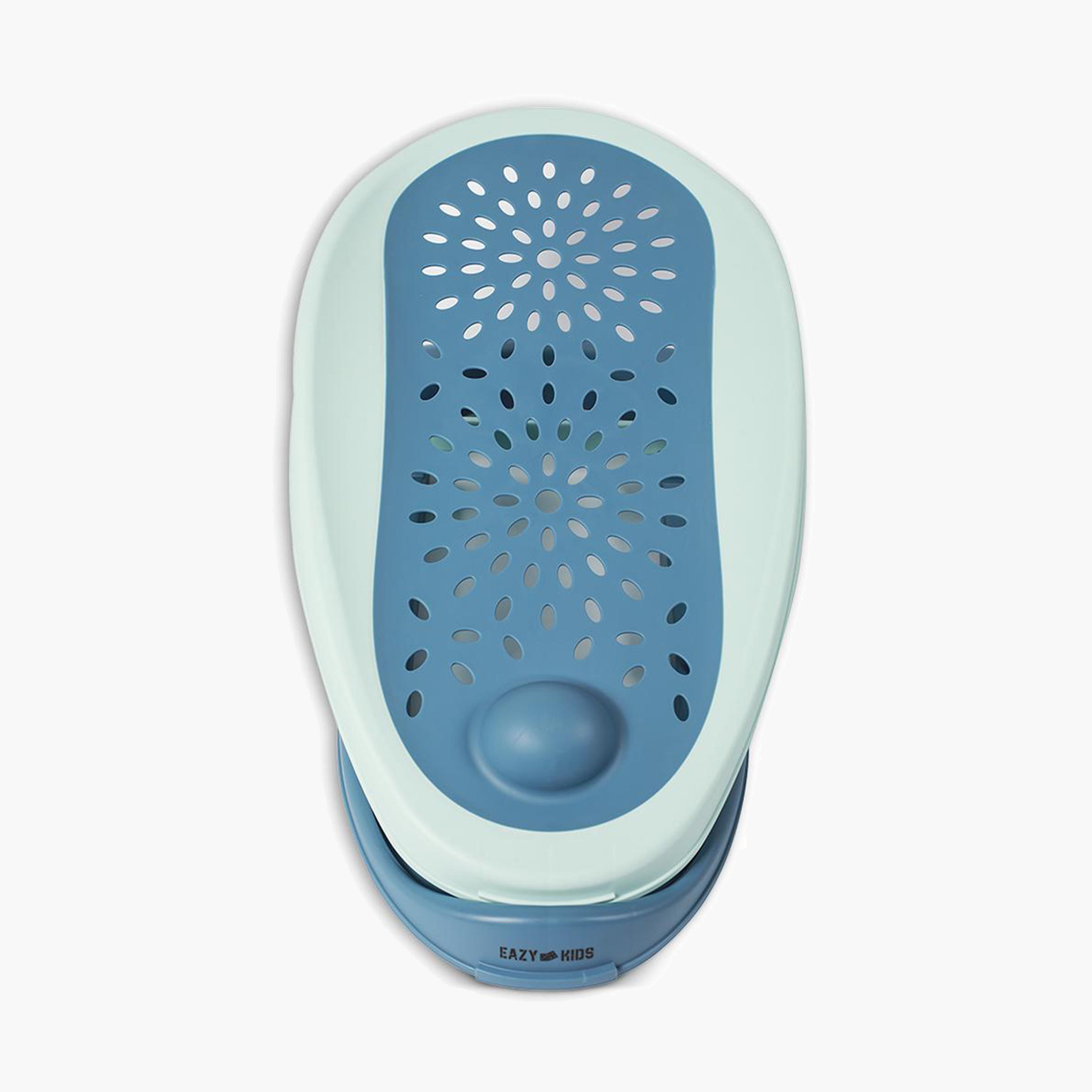 مستحضر دعم الأستحمام الناعم من إيزي كيدز ذو الثلاث مراحل - الأزرق-baby-bathandcare-bathtubs-image-7