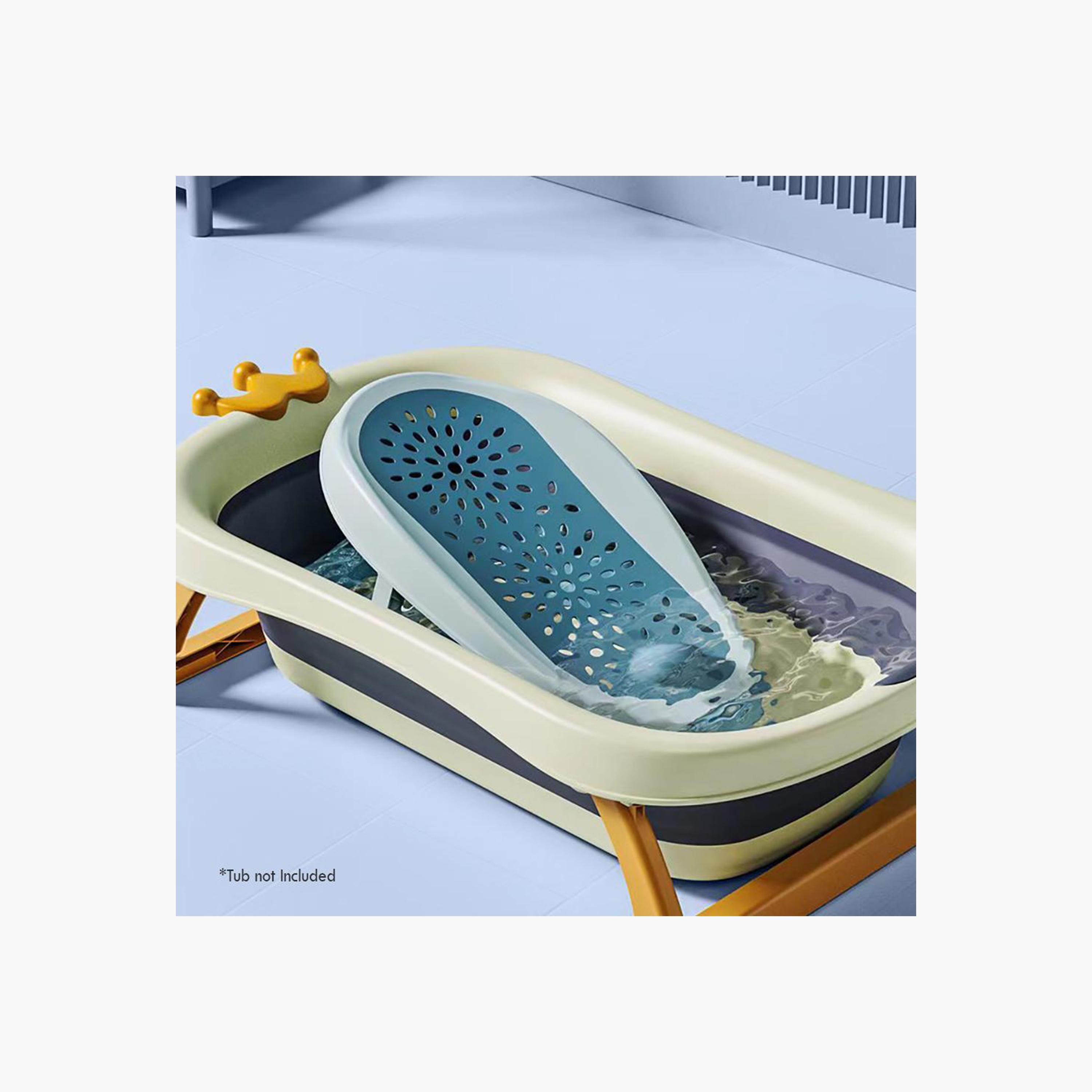 مستحضر دعم الأستحمام الناعم من إيزي كيدز ذو الثلاث مراحل - الأزرق-baby-bathandcare-bathtubs-image-5