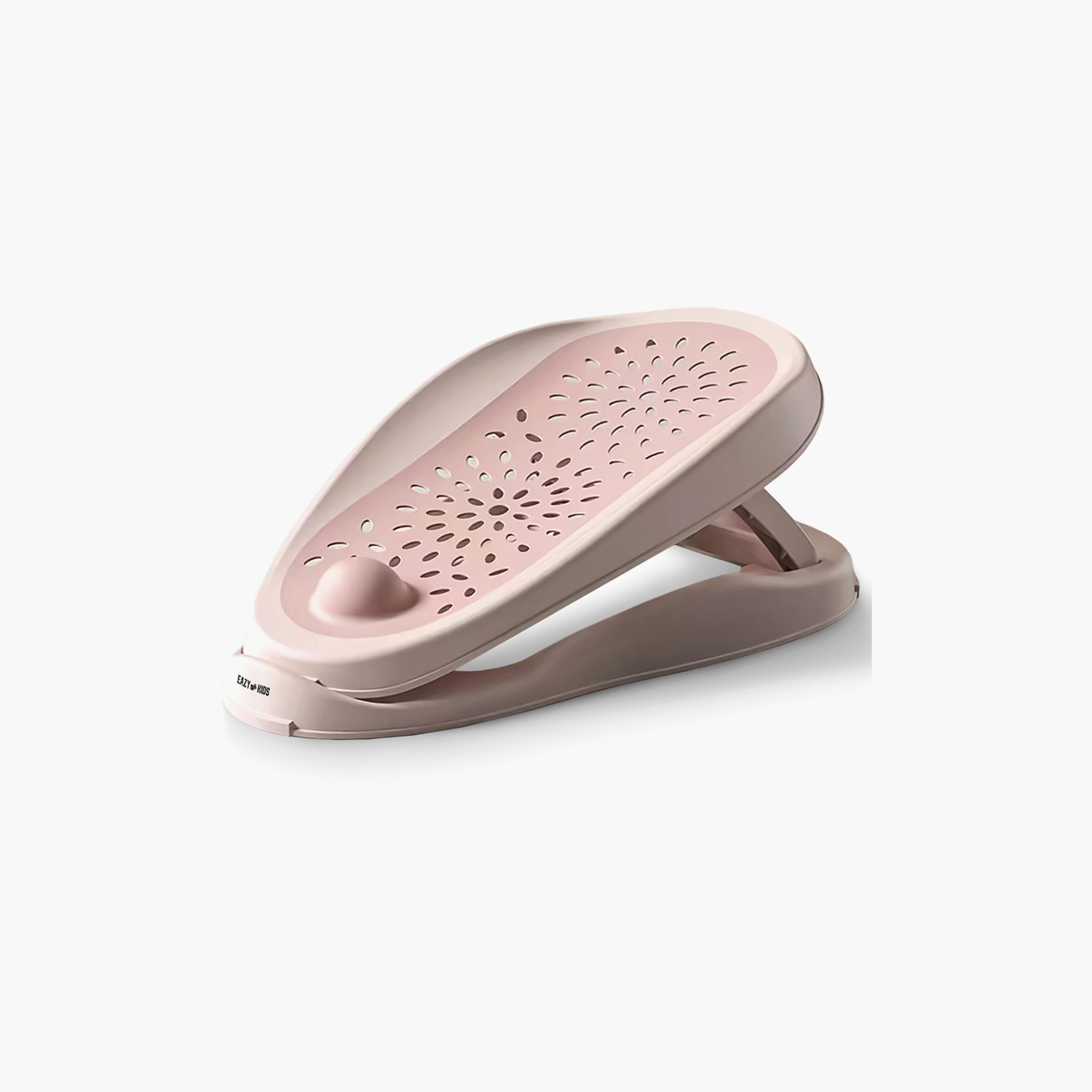 مستحضر دعم الأستحمام الناعم من إيزي كيدز ذو الثلاث مراحل - وردي-baby-bathandcare-bathtubs-image-5