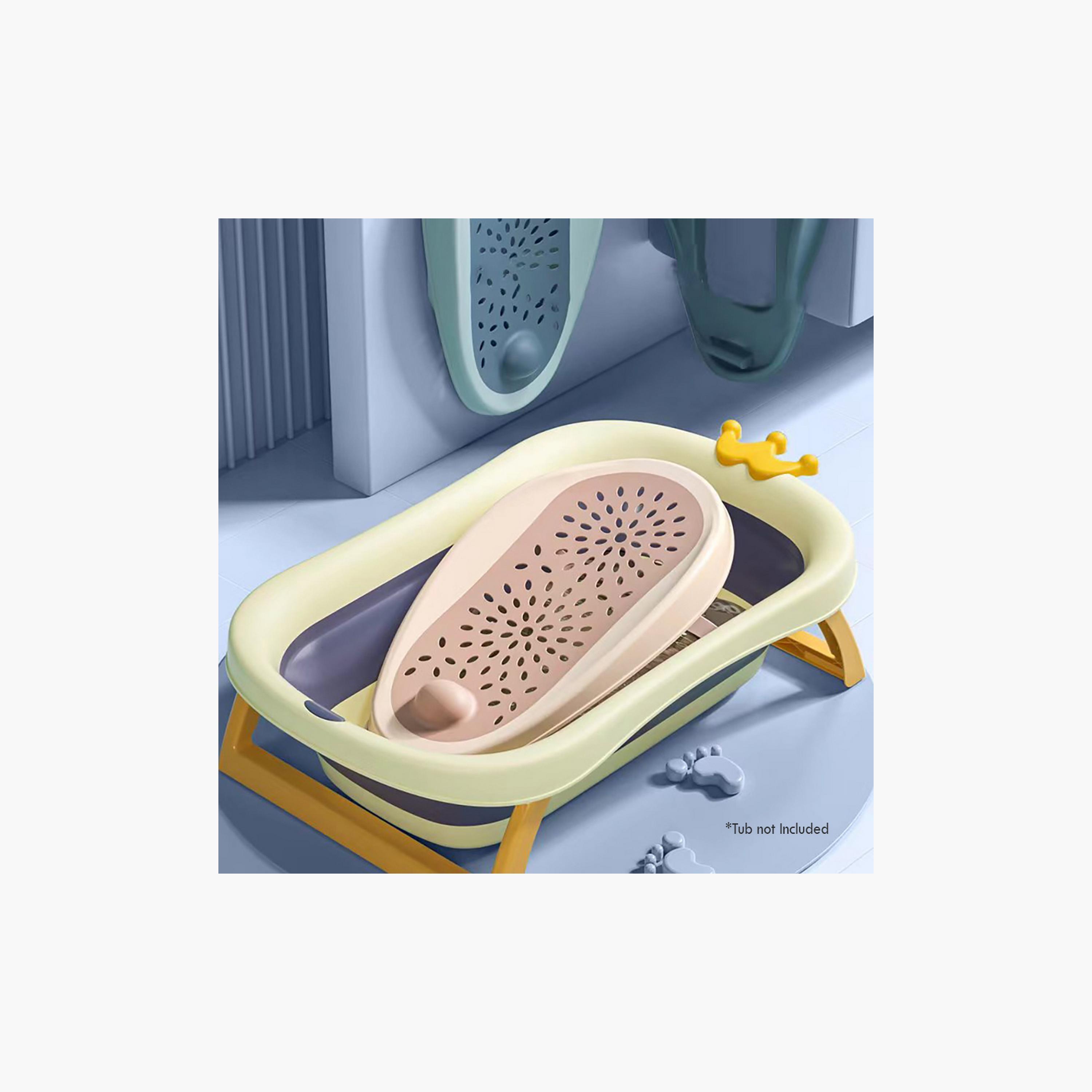 مستحضر دعم الأستحمام الناعم من إيزي كيدز ذو الثلاث مراحل - وردي-baby-bathandcare-bathtubs-image-2