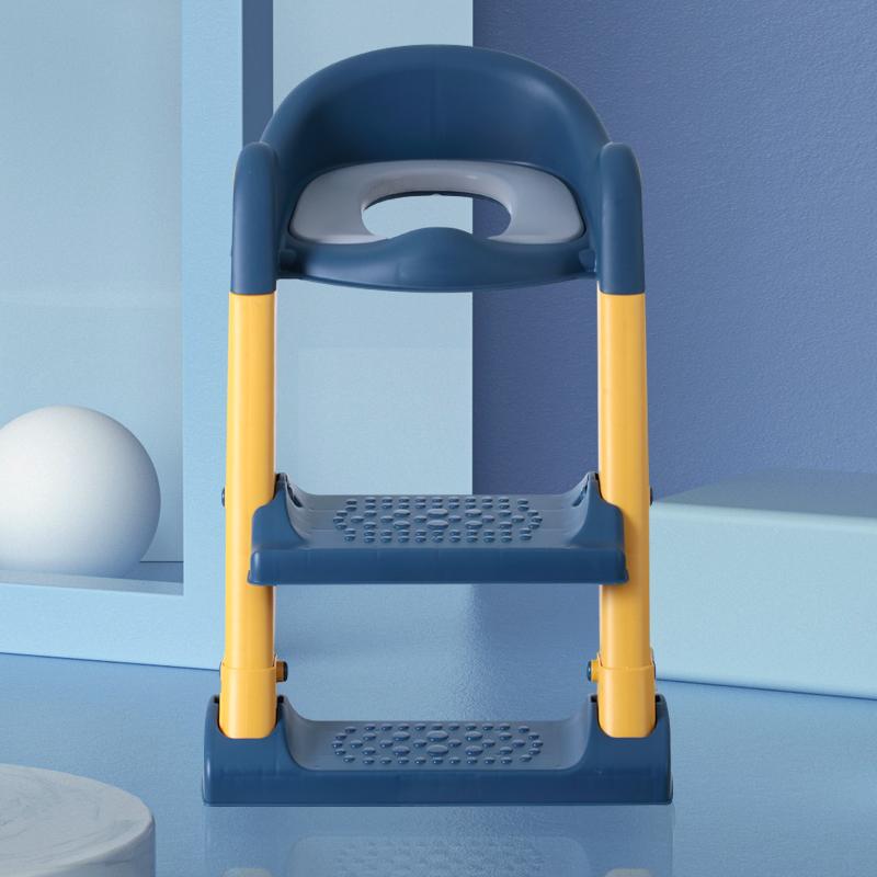 Eazy Kids Step Stool Foldable Potty Trainer Seat- Blue-baby-diapering-pottytraining-image-9