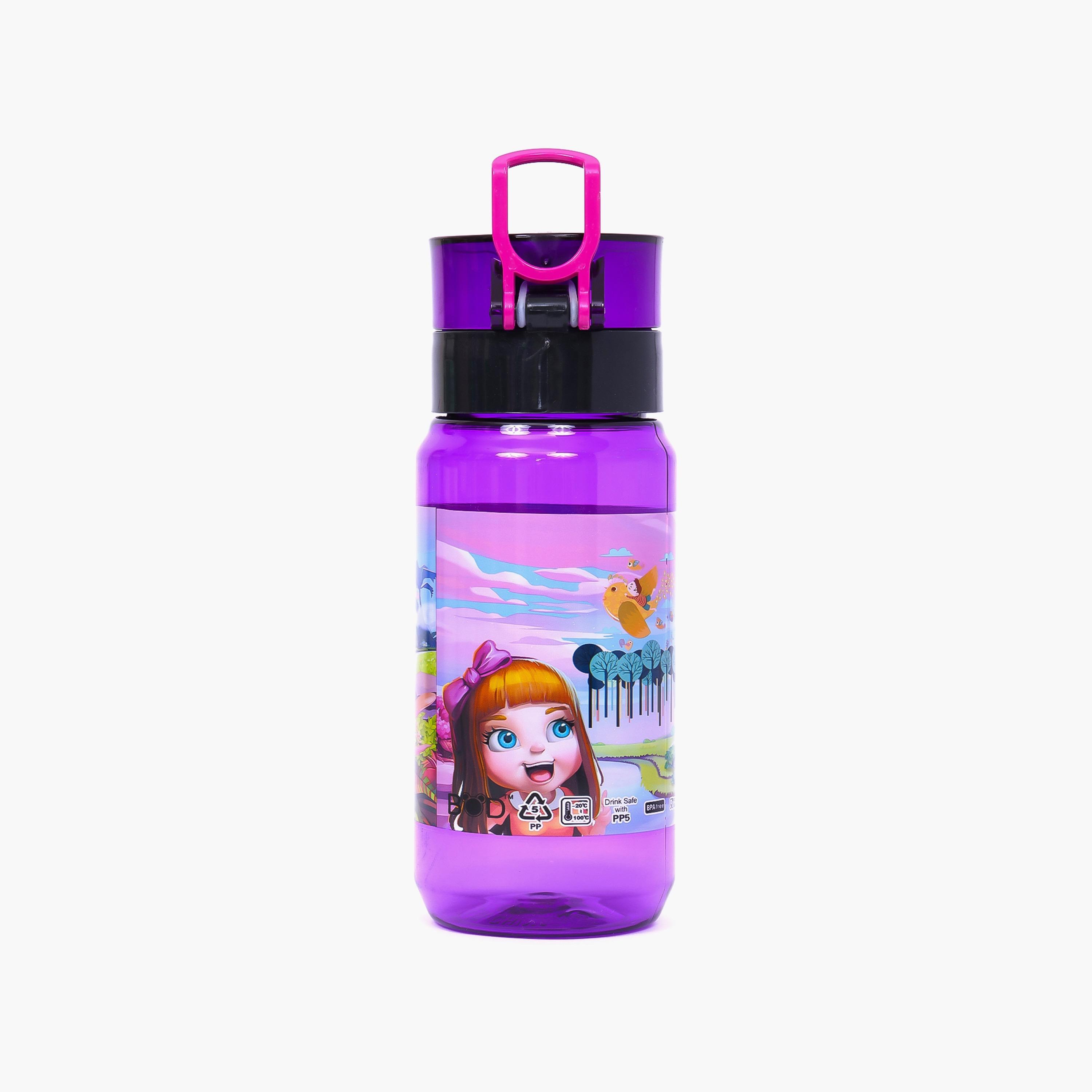 Eazy Kids Water Bottle 500 ML - Purple-school-waterbottles-image-2