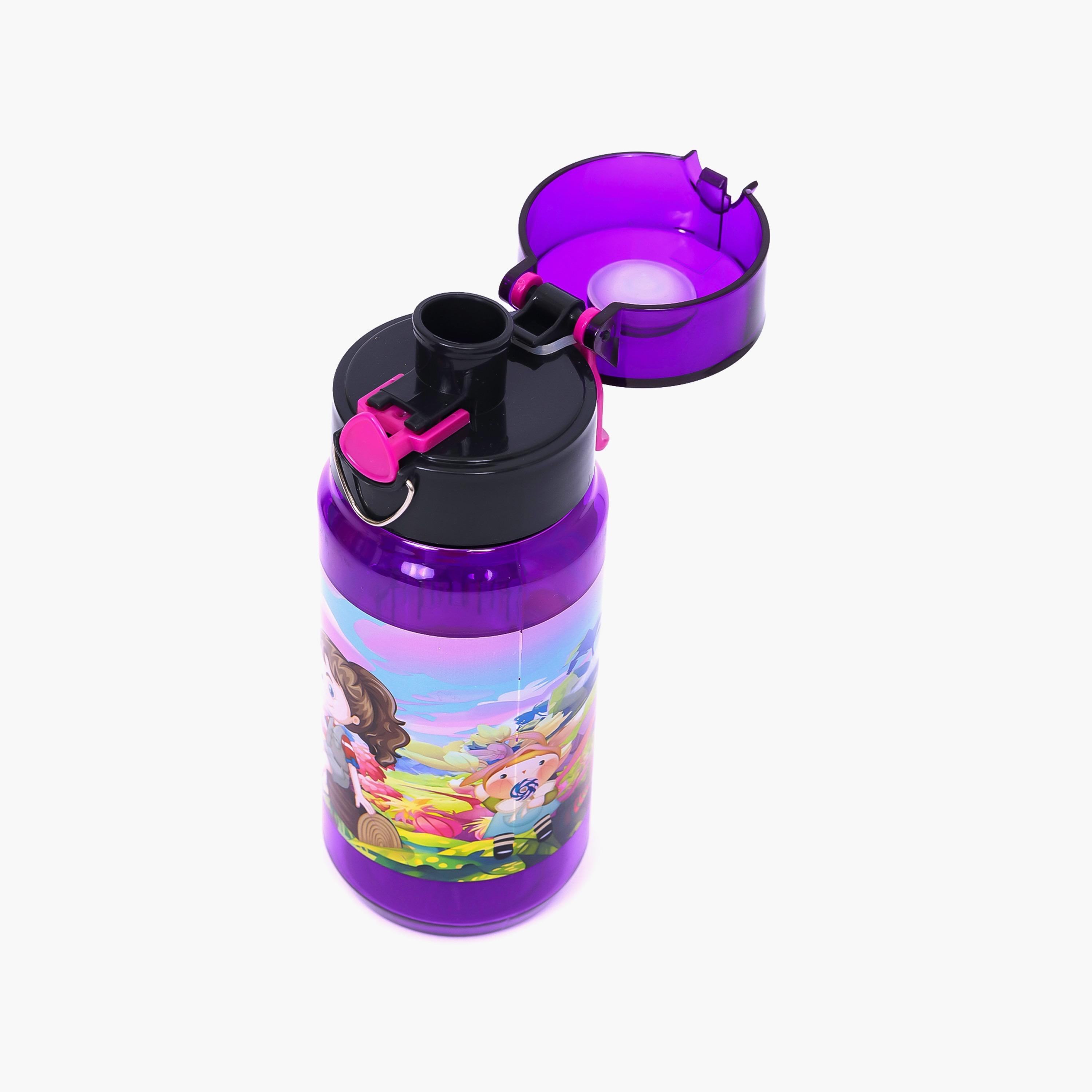 Eazy Kids Water Bottle 500 ML - Purple-school-waterbottles-image-4