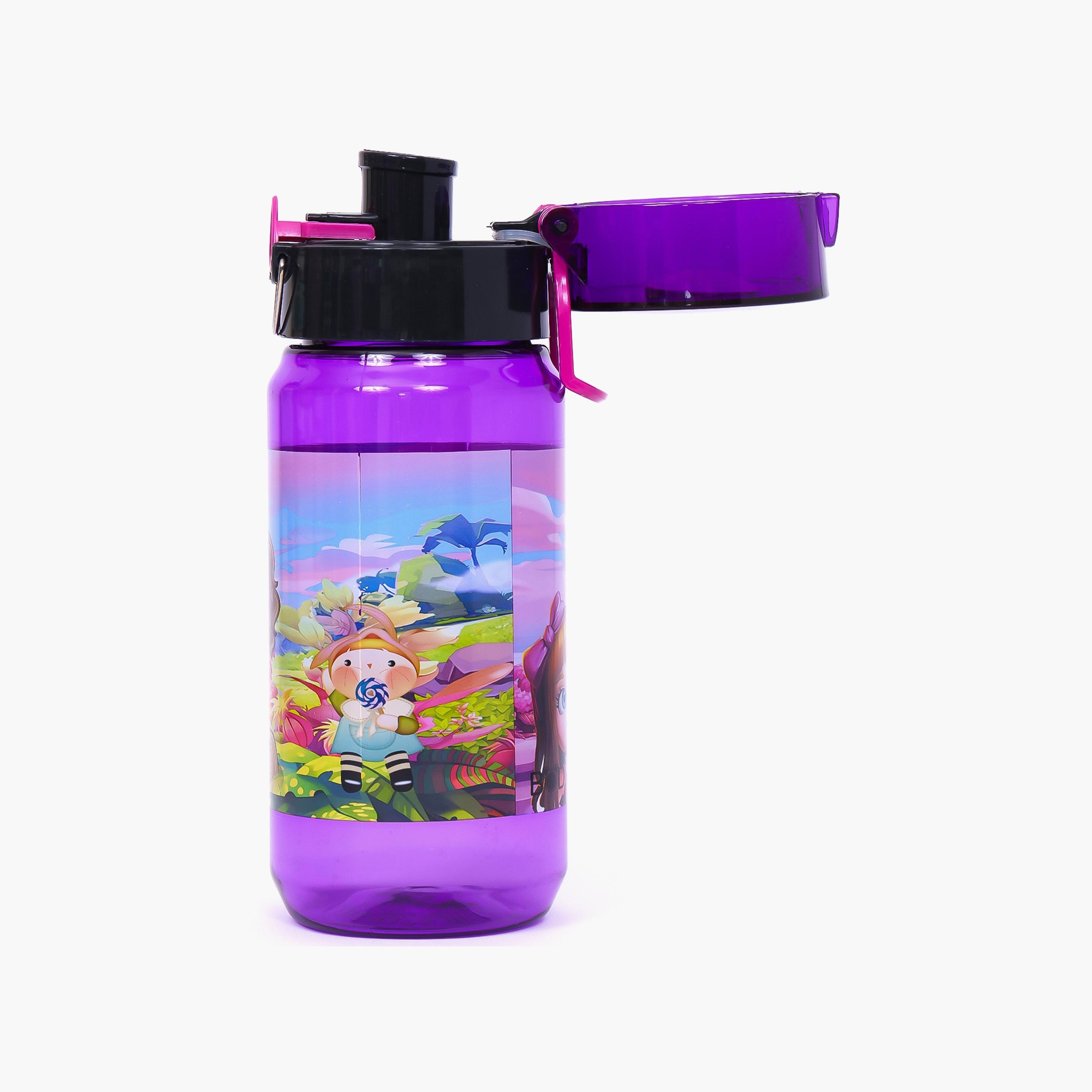 Eazy Kids Water Bottle 500 ML - Purple-school-waterbottles-image-5
