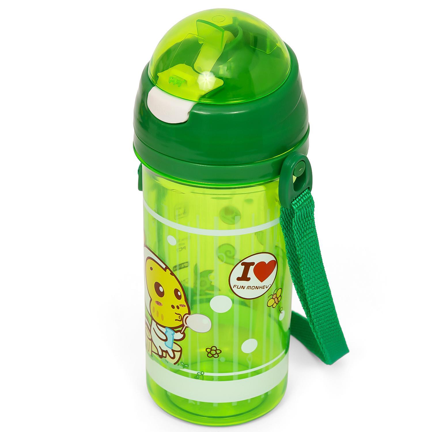 زجاجة مياه إيزي كيدز 600 مل - أخضر-school-waterbottles-image-3