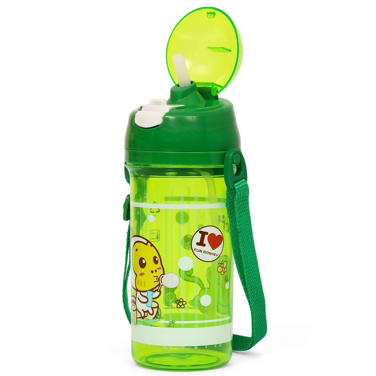زجاجة مياه إيزي كيدز 600 مل - أخضر-school-waterbottles-image-4