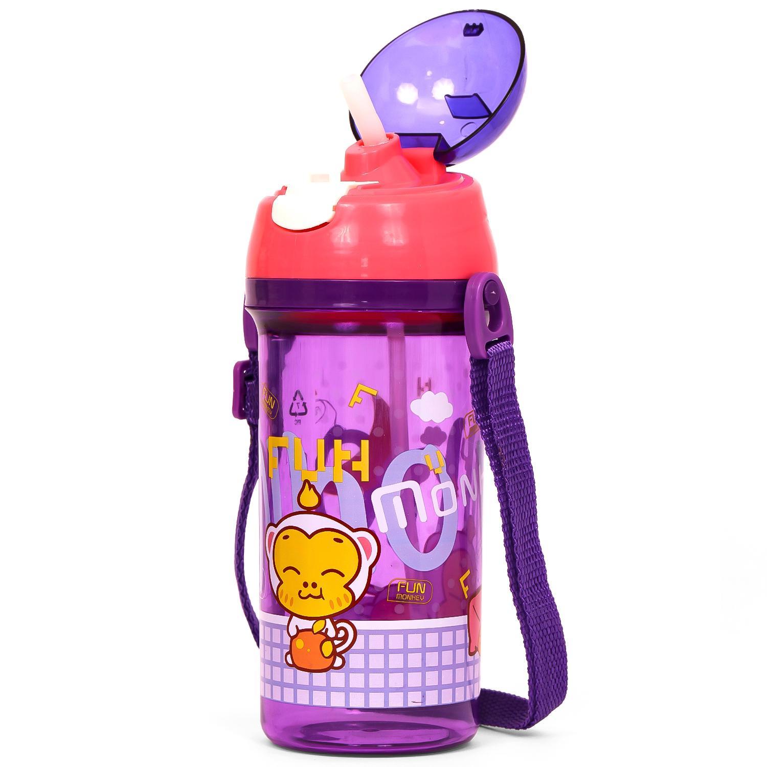 زجاجة مياه إيزي كيدز 600 مل - بنفسجي-school-waterbottles-image-4