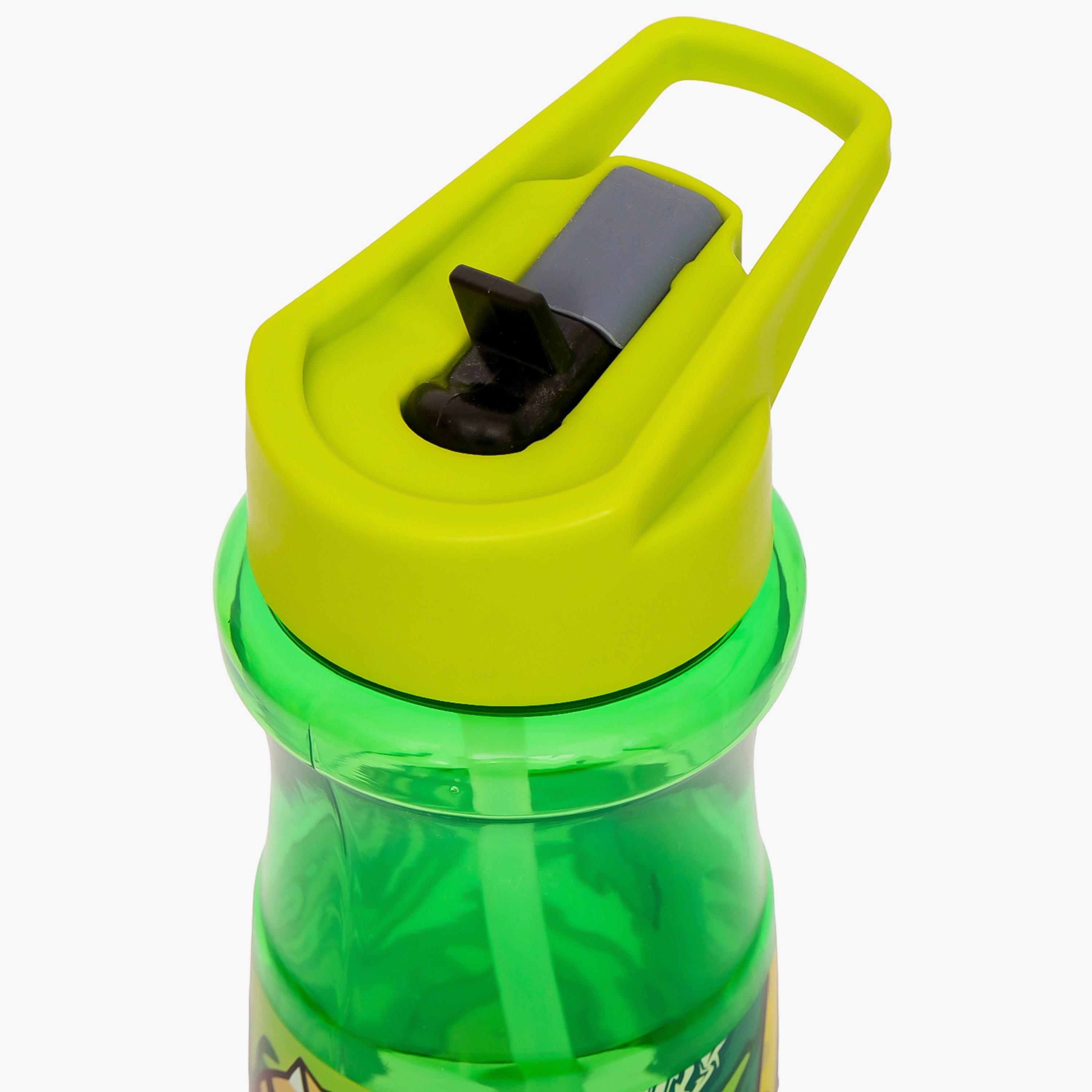 Eazy Kids Water Bottle 500 ML Wt Straw - Green-school-waterbottles-image-4