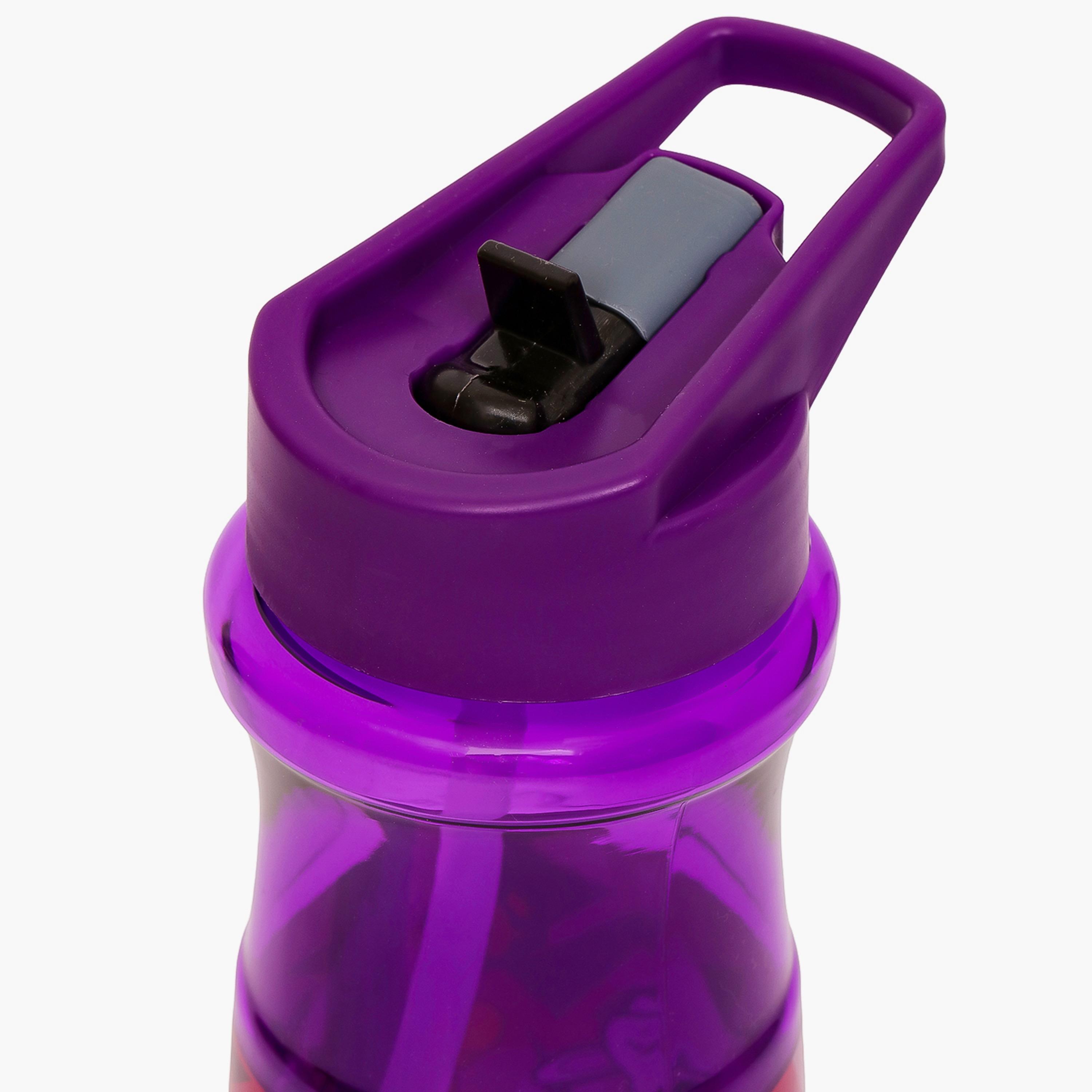 Eazy Kids Water Bottle 500 ML Wt Straw - Purple-school-waterbottles-image-4