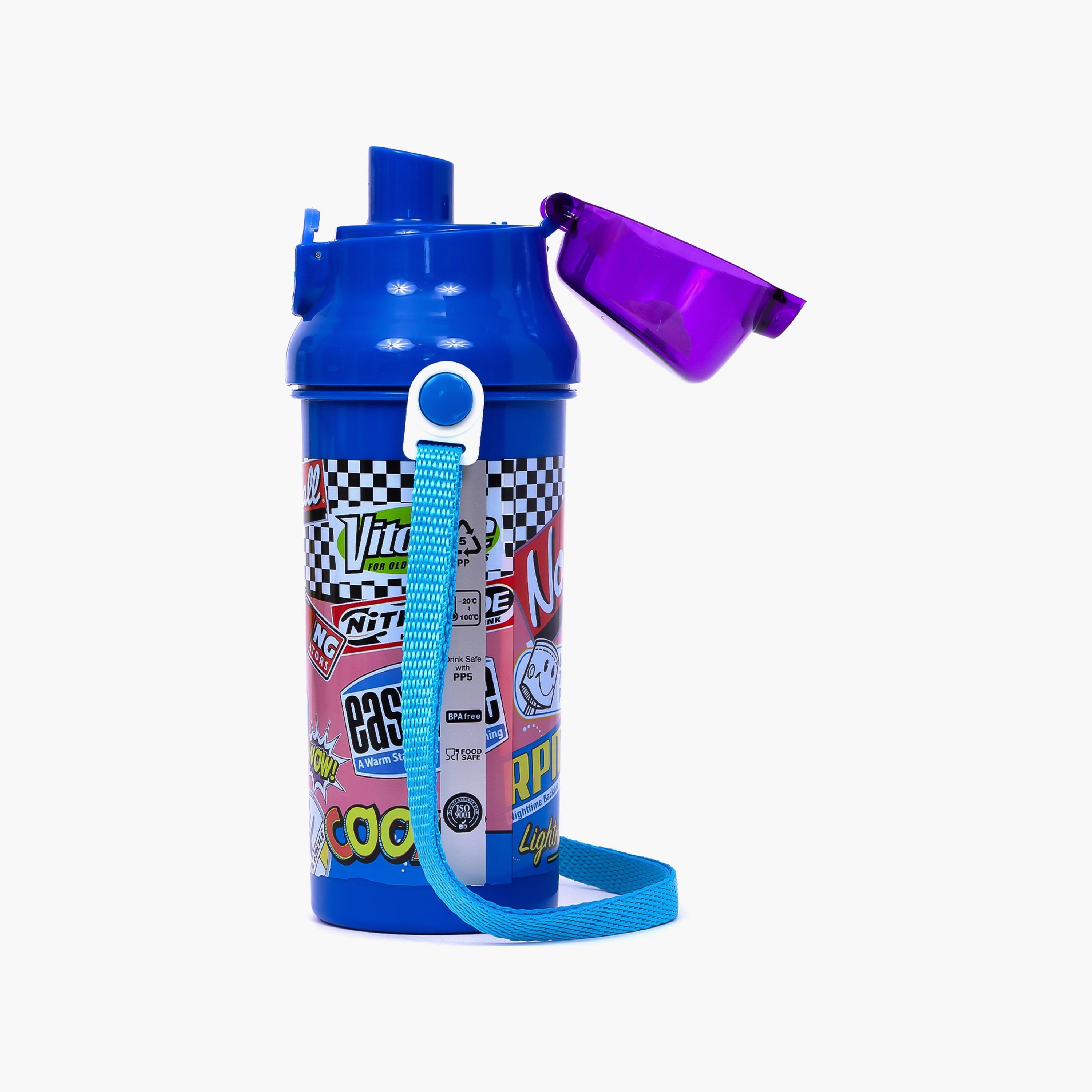 زجاجة مياه إيزي كيدز 600 مل - أزرق-school-waterbottles-image-2