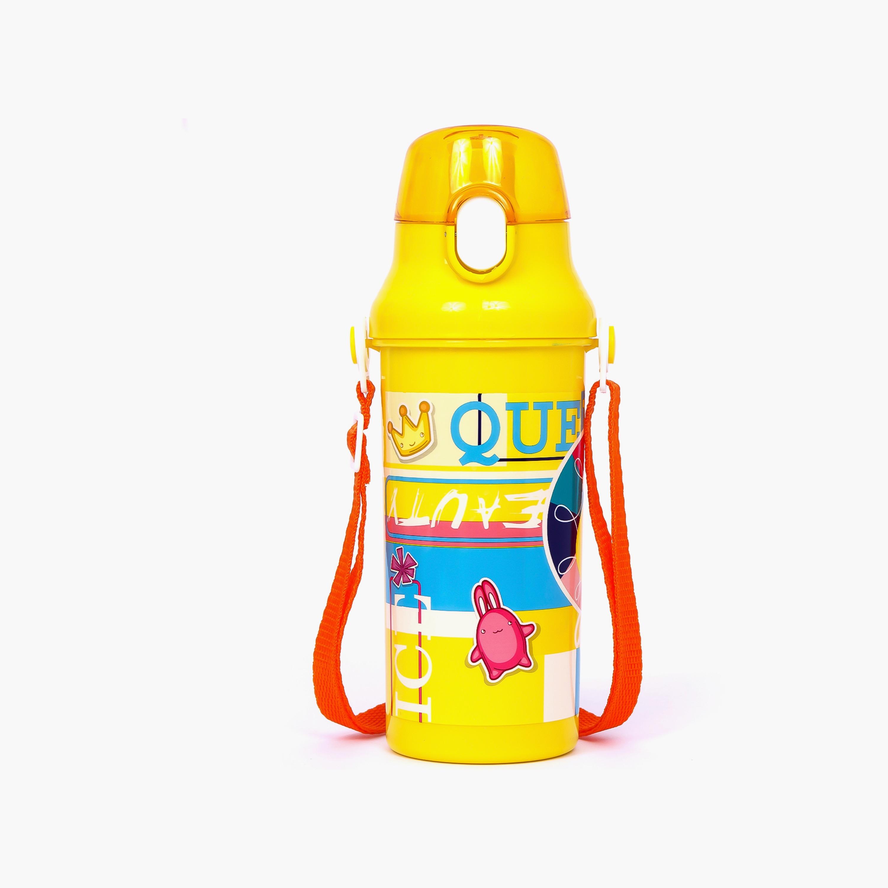 زجاجة مياه إيزي كيدز 600 مل - أصفر-school-waterbottles-image-1