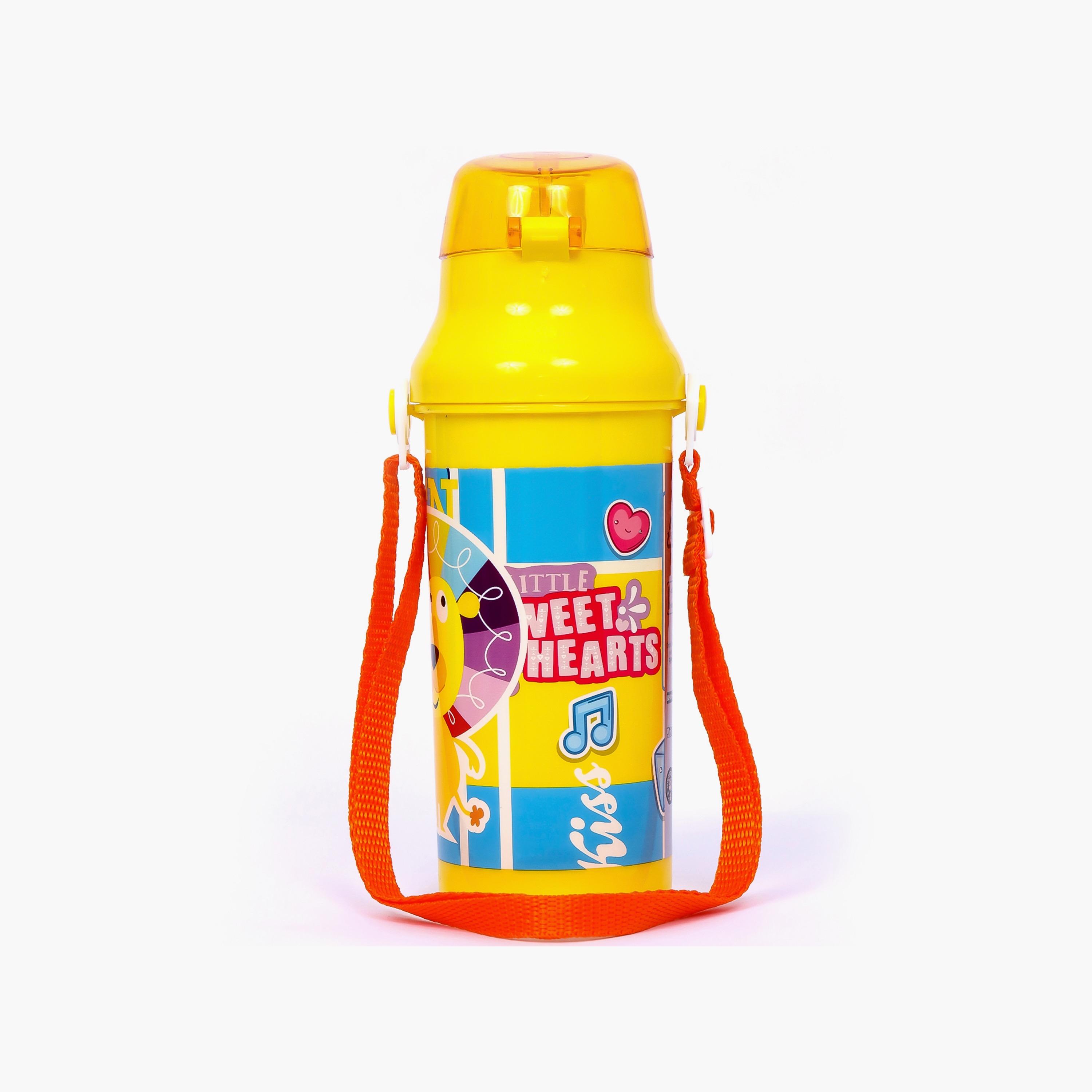 زجاجة مياه إيزي كيدز 600 مل - أصفر-school-waterbottles-image-2