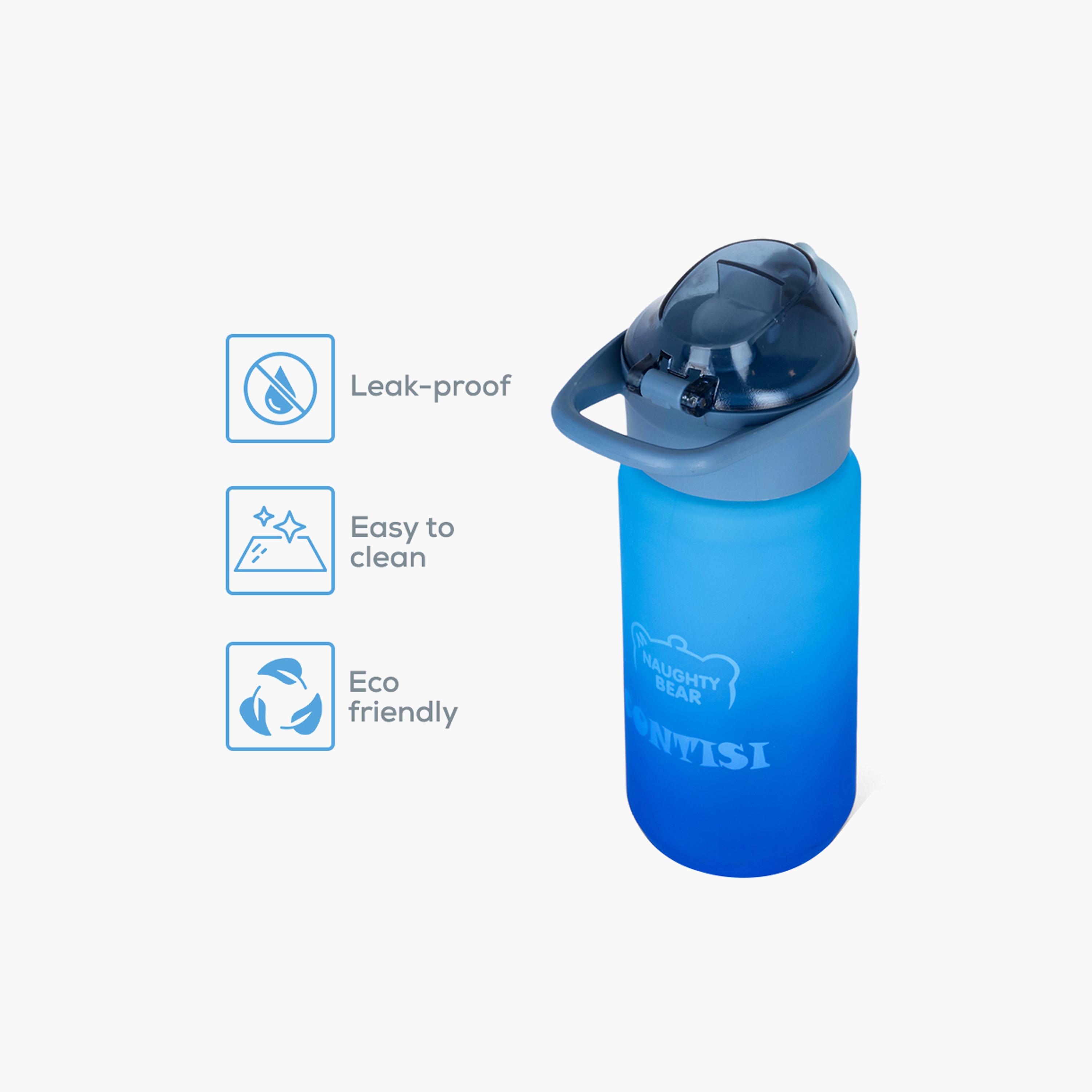 Eazy Kids Water Bottle 500 ML Wt Handle - Blue-school-waterbottles-image-5