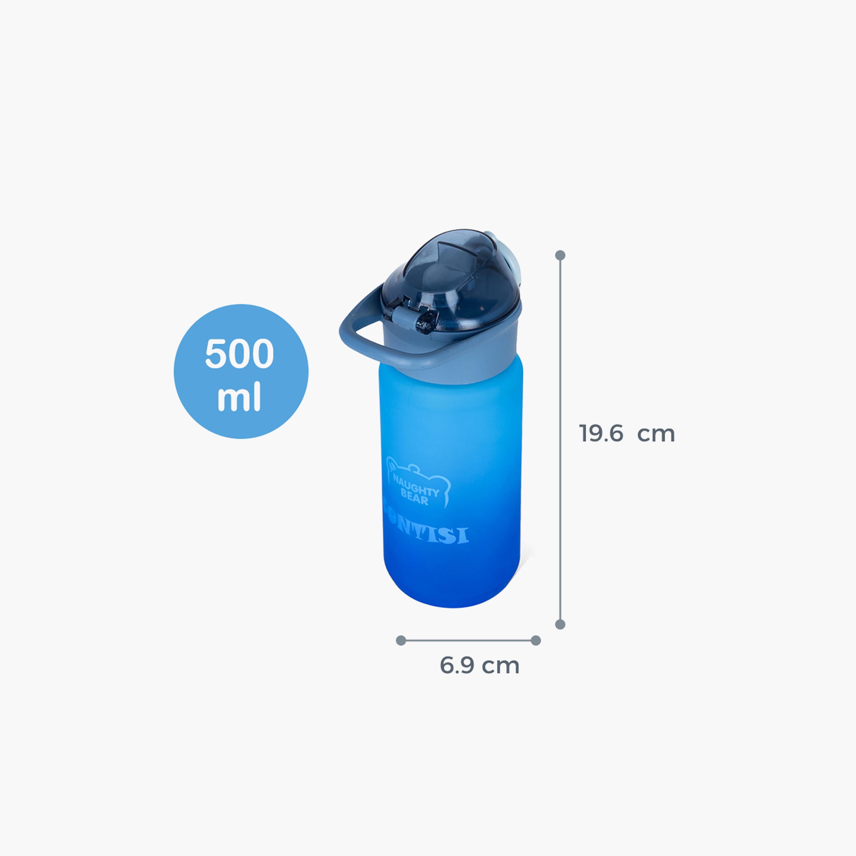 Eazy Kids Water Bottle 500 ML Wt Handle - Blue-school-waterbottles-image-8