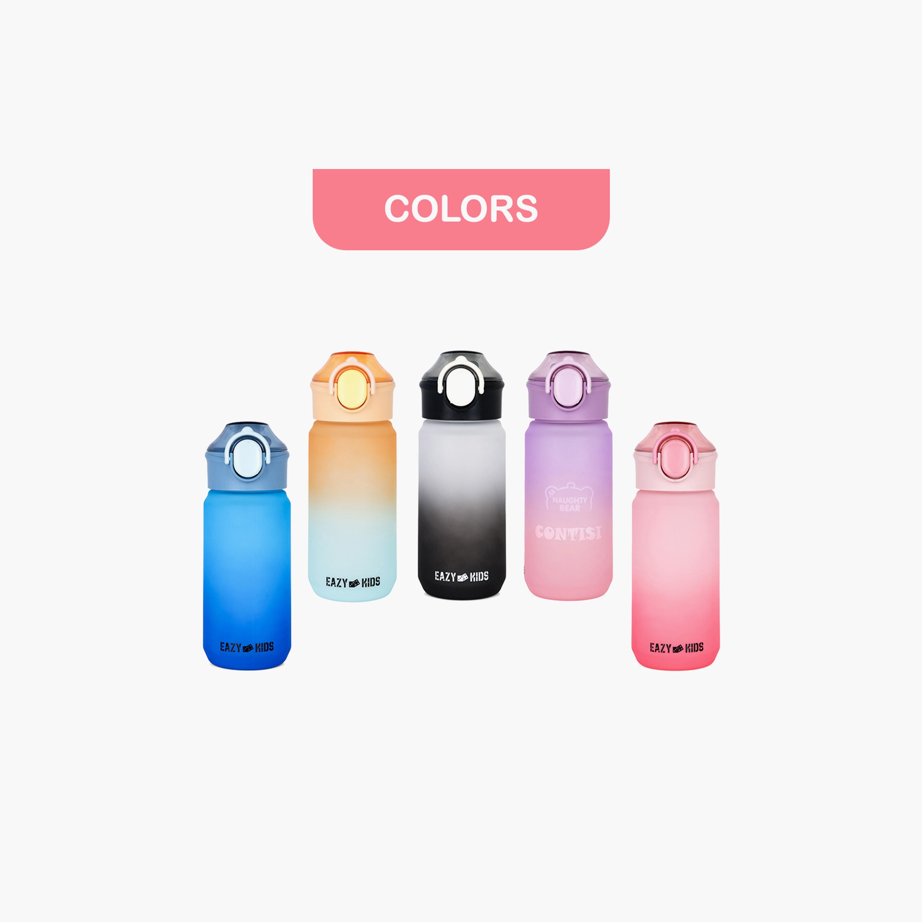 Eazy Kids Water Bottle 500 ML Wt Handle - Pink-school-waterbottles-image-9