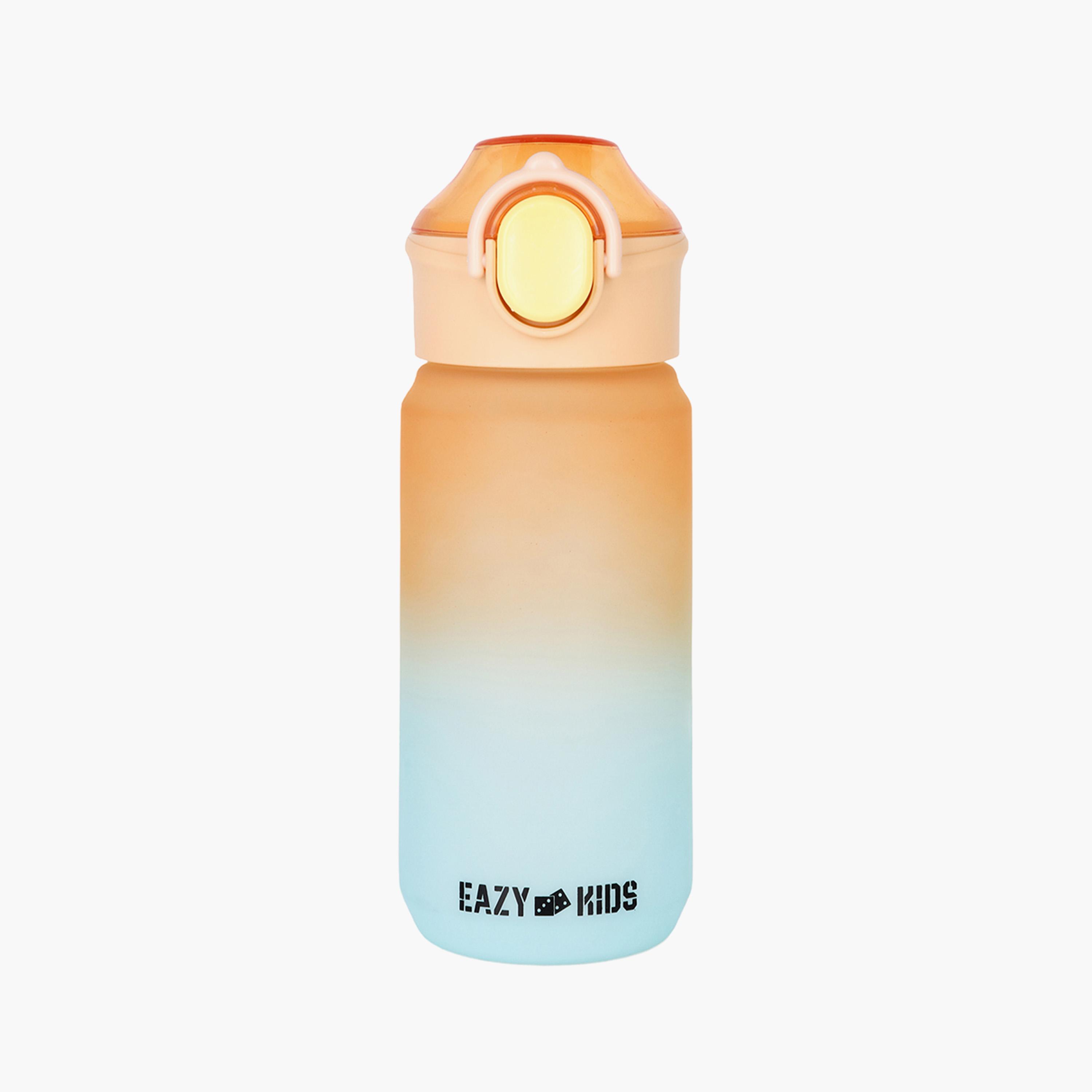Eazy Kids Water Bottle 500 ML Wt Handle - Orange-school-waterbottles-image-1