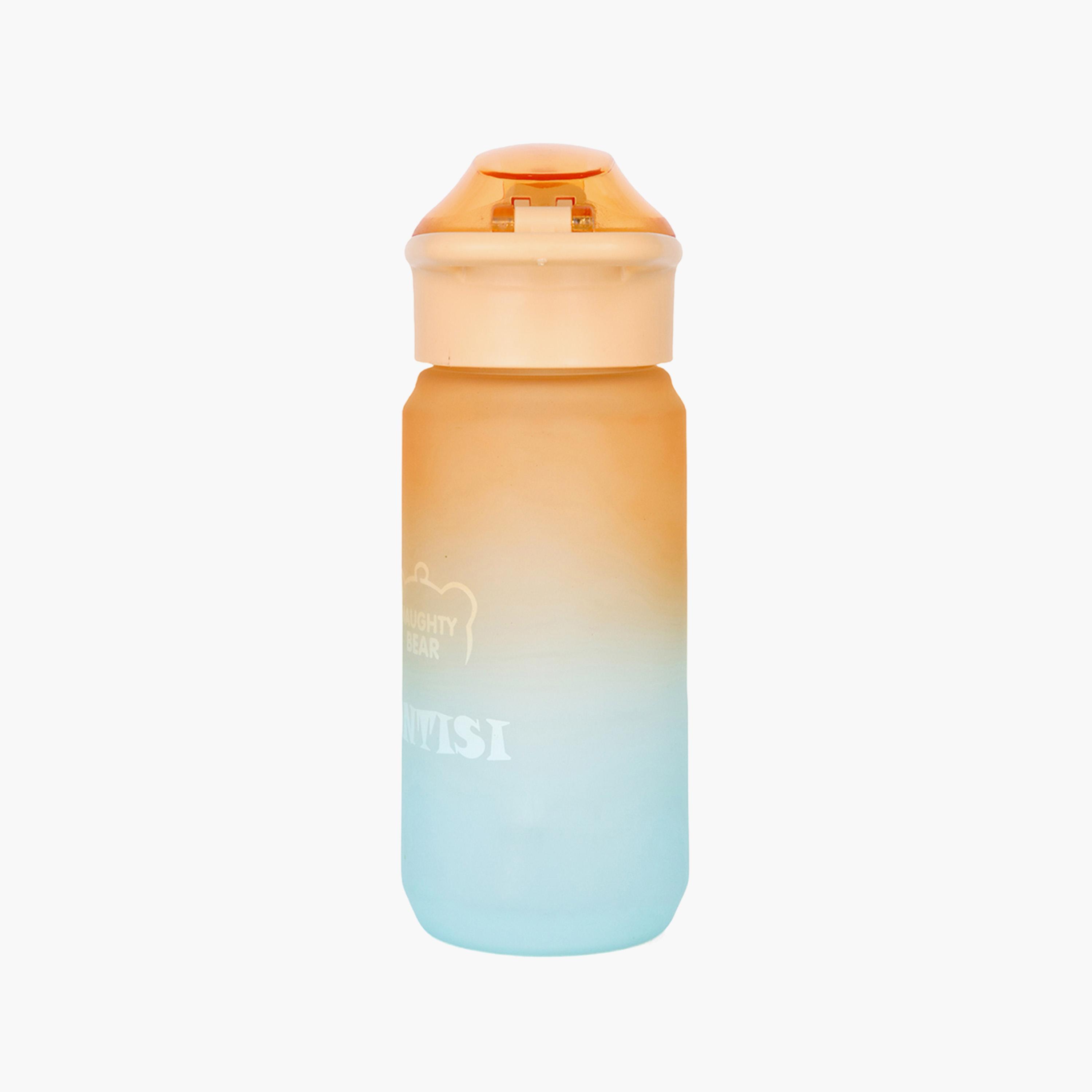 Eazy Kids Water Bottle 500 ML Wt Handle - Orange-school-waterbottles-image-2