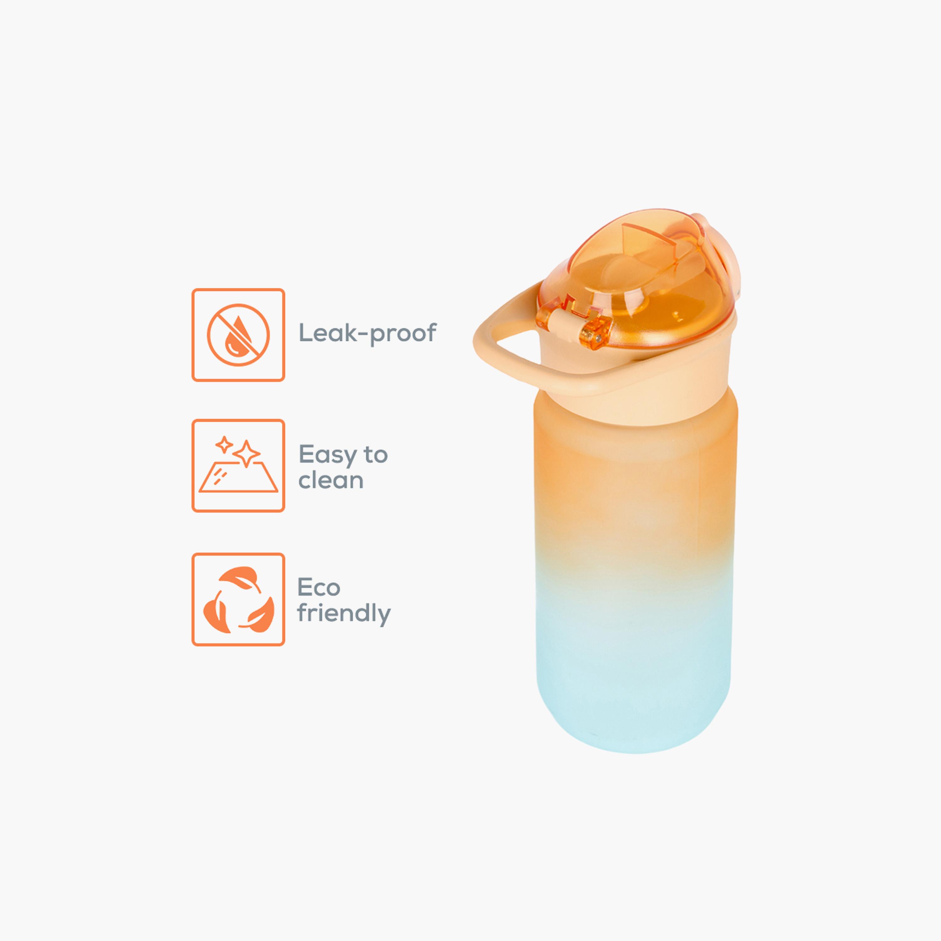 Eazy Kids Water Bottle 500 ML Wt Handle - Orange-school-waterbottles-image-5