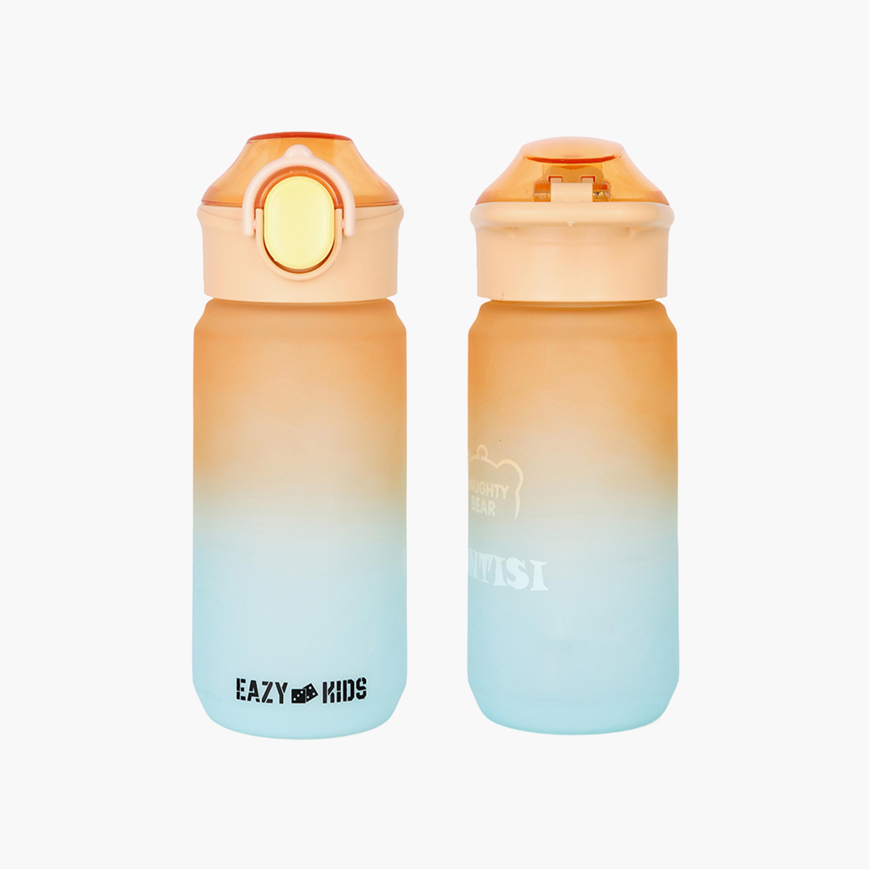 Eazy Kids Water Bottle 500 ML Wt Handle - Orange-school-waterbottles-image-6