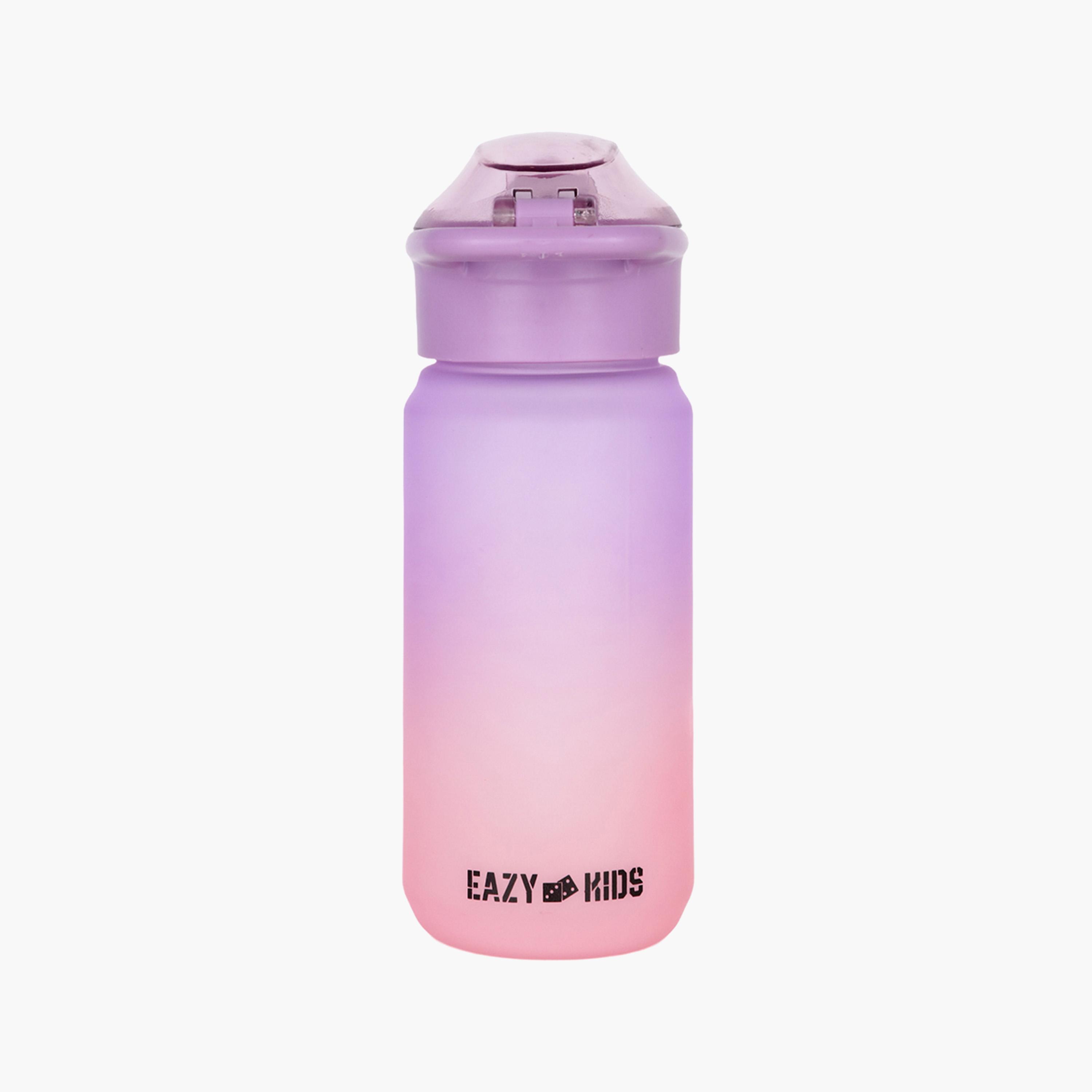 Eazy Kids Water Bottle 500 ML Wt Handle - Purple-school-waterbottles-image-1