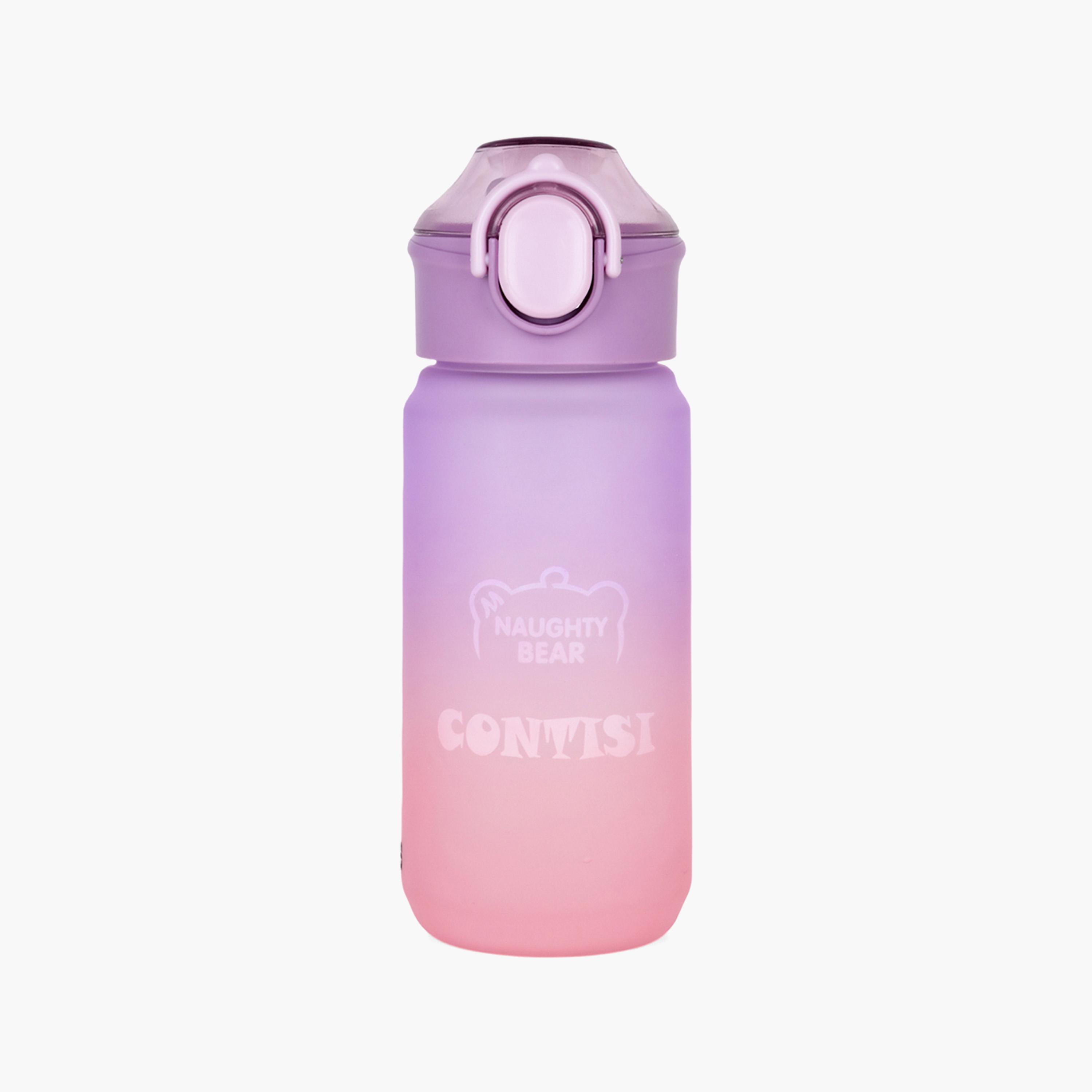 Eazy Kids Water Bottle 500 ML Wt Handle - Purple-school-waterbottles-image-2